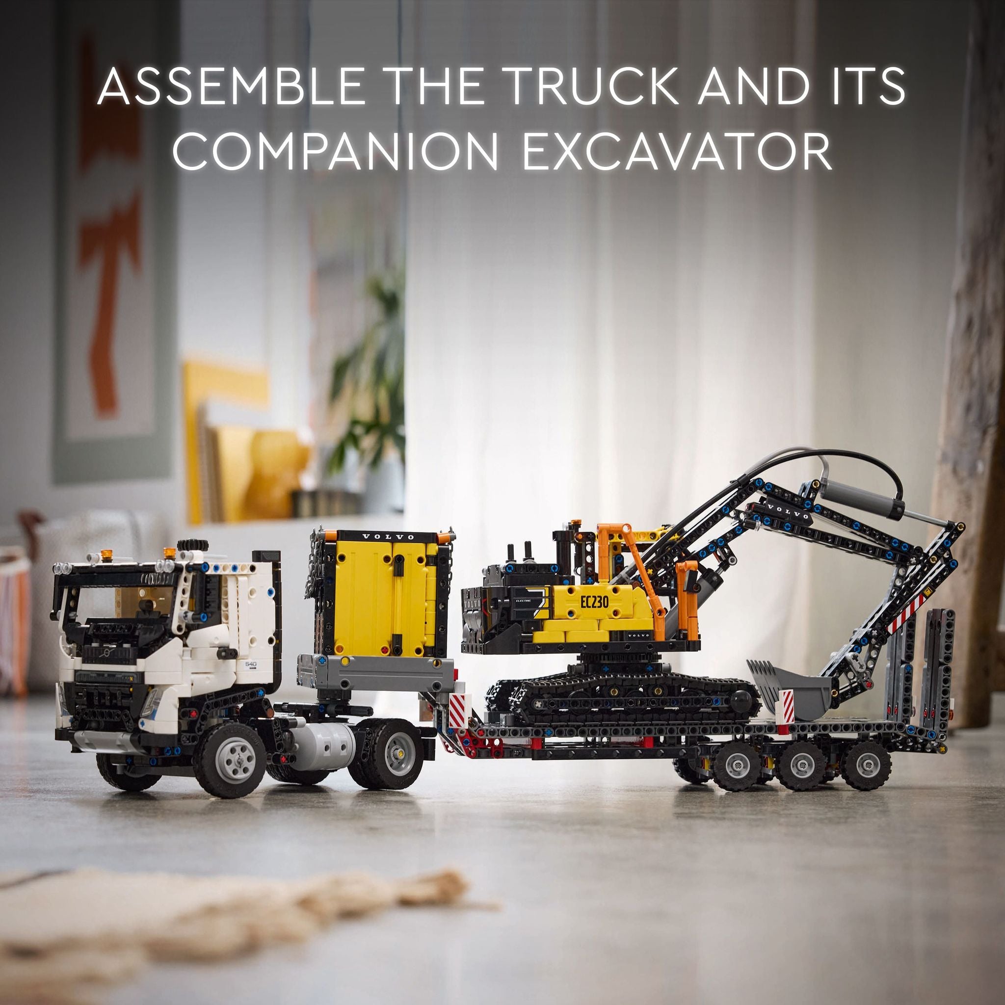 LEGO 42175 Technic Volvo Fmx Truck & Ec230 Electric Excavator