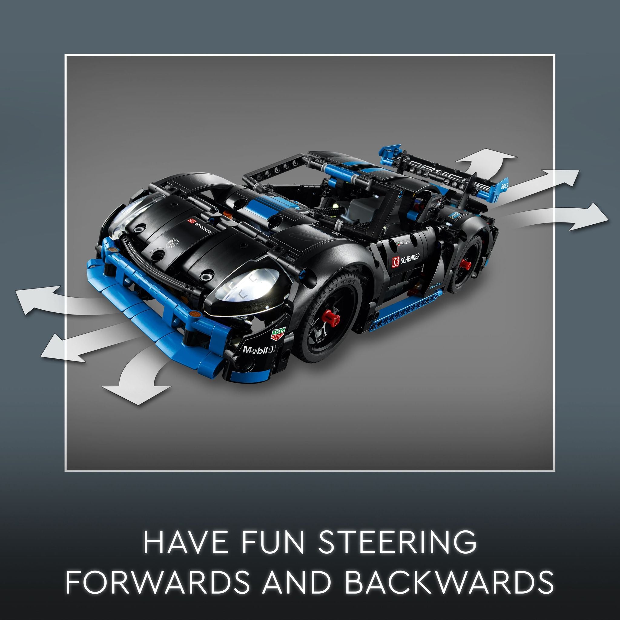 LEGO 42176 Technic Porsche GT4 E-Performance Race Car