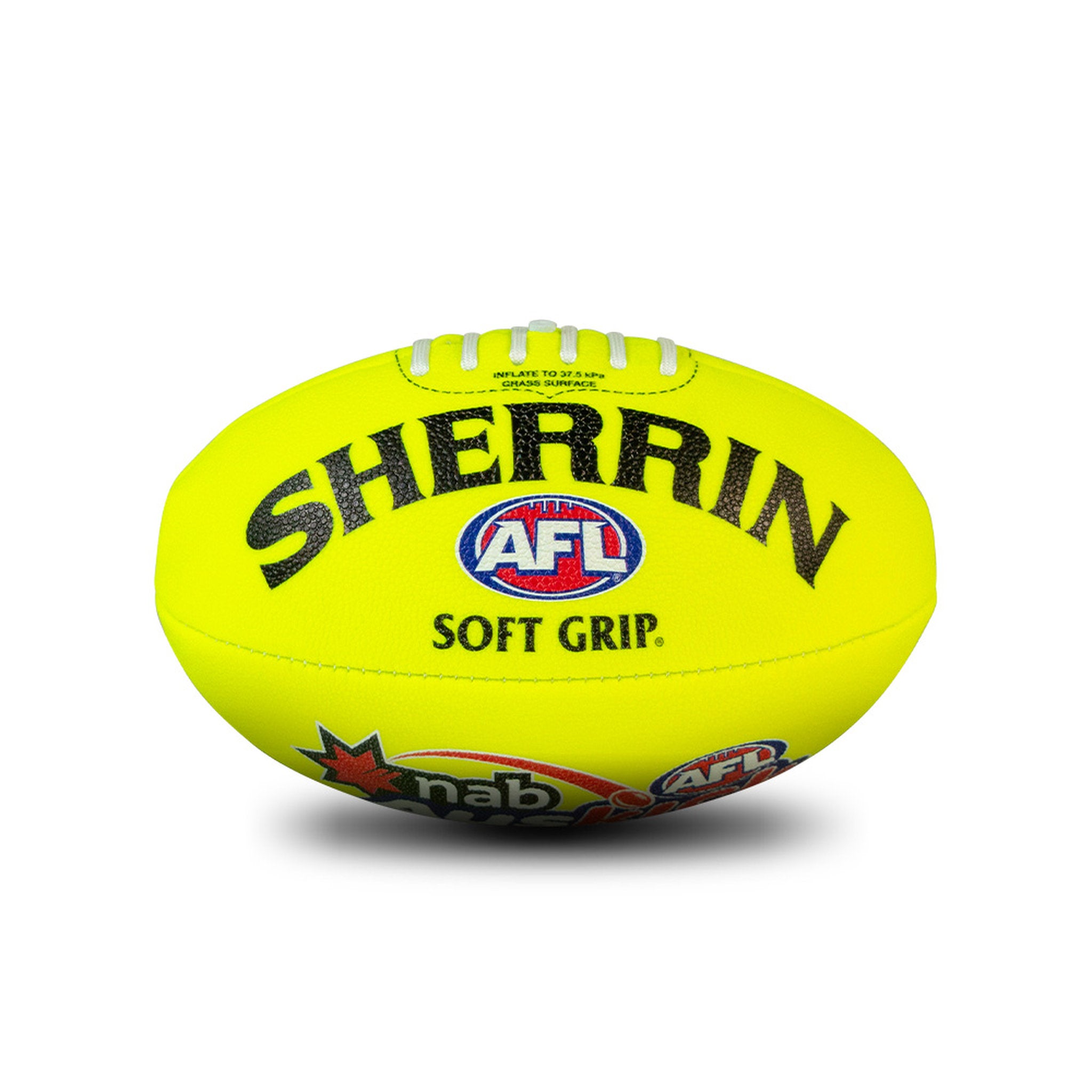 Sherrin AFL Auskick Soft Grip Size 1 Yellow
