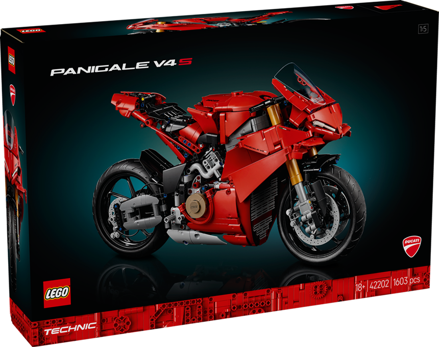 LEGO 42202 Technic Ducati Panigale V4 S Motorcycle