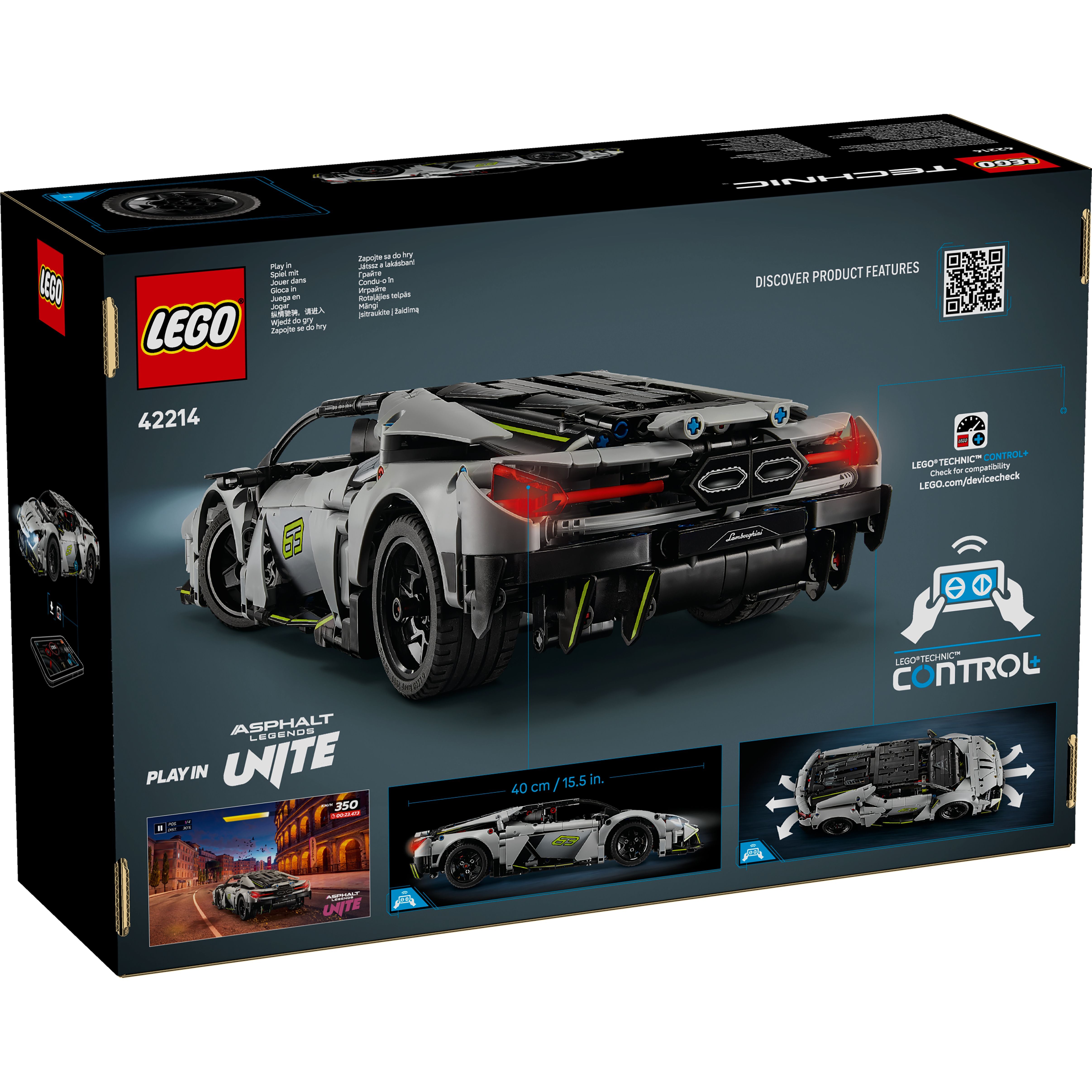 LEGO 42214 Technic Lamborghini Revuelto Super Sports Car