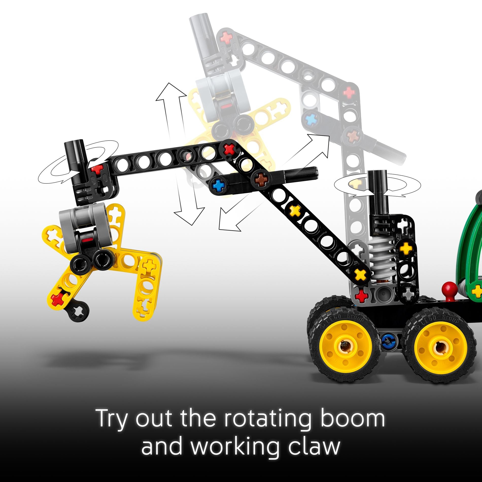 LEGO 42218 Technic John Deere 1470H Wheeled Harvester - Toyworld Australia