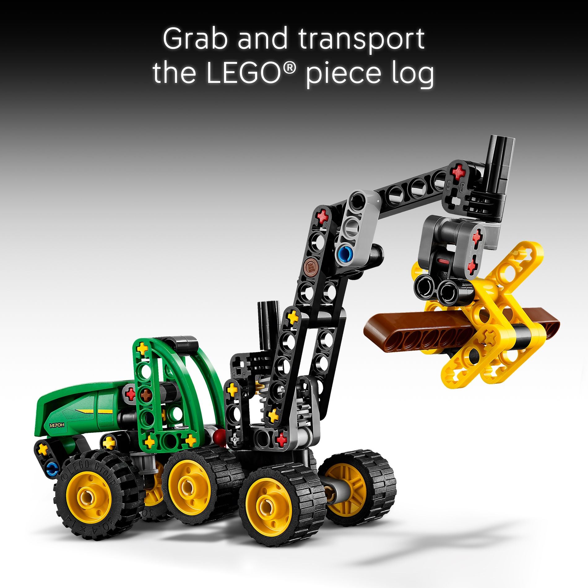 LEGO 42218 Technic John Deere 1470H Wheeled Harvester - Toyworld Australia