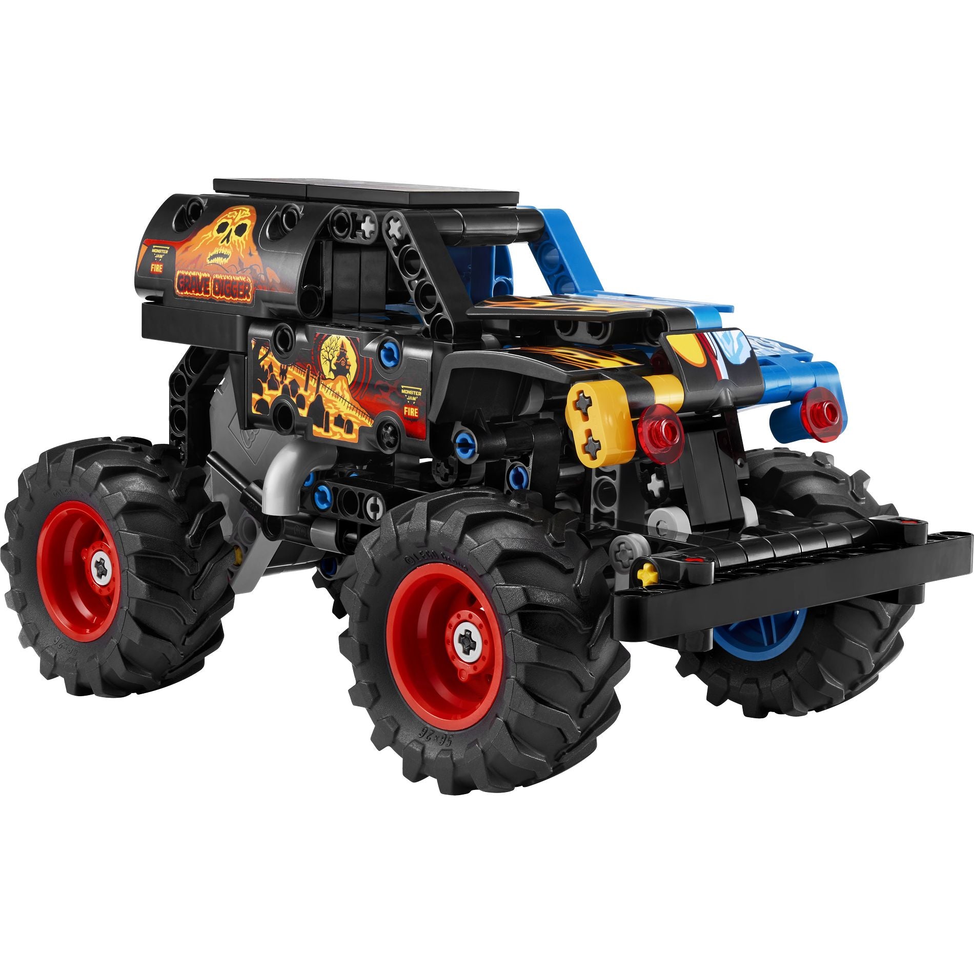 LEGO 42219 Technic Monster Jam Grave Digger Fire and Ice - Toyworld Australia