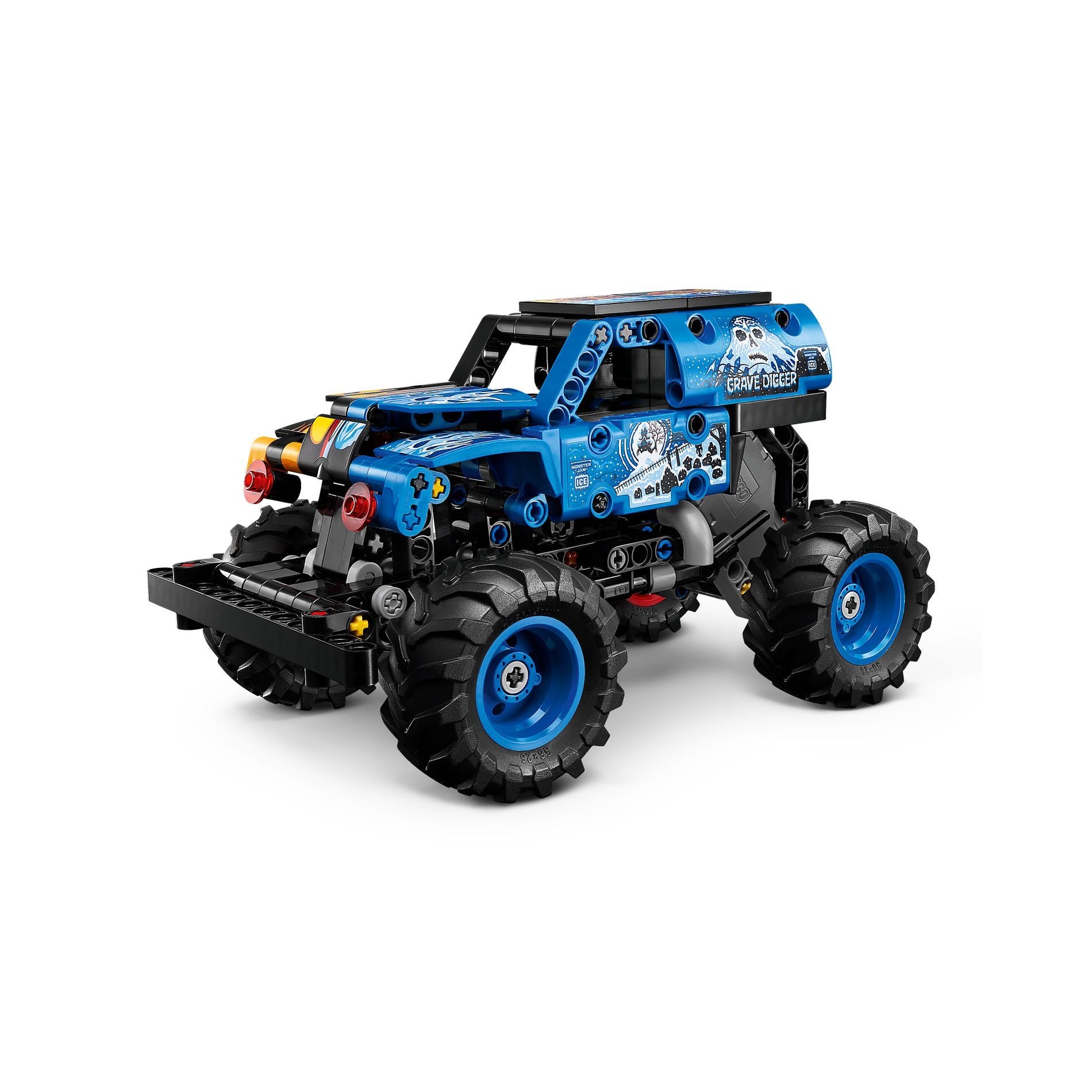 LEGO 42219 Technic Monster Jam Grave Digger Fire and Ice - Toyworld Australia
