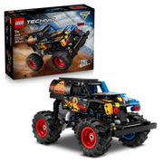 LEGO 42219 Technic Monster Jam Grave Digger Fire and Ice - Toyworld Australia