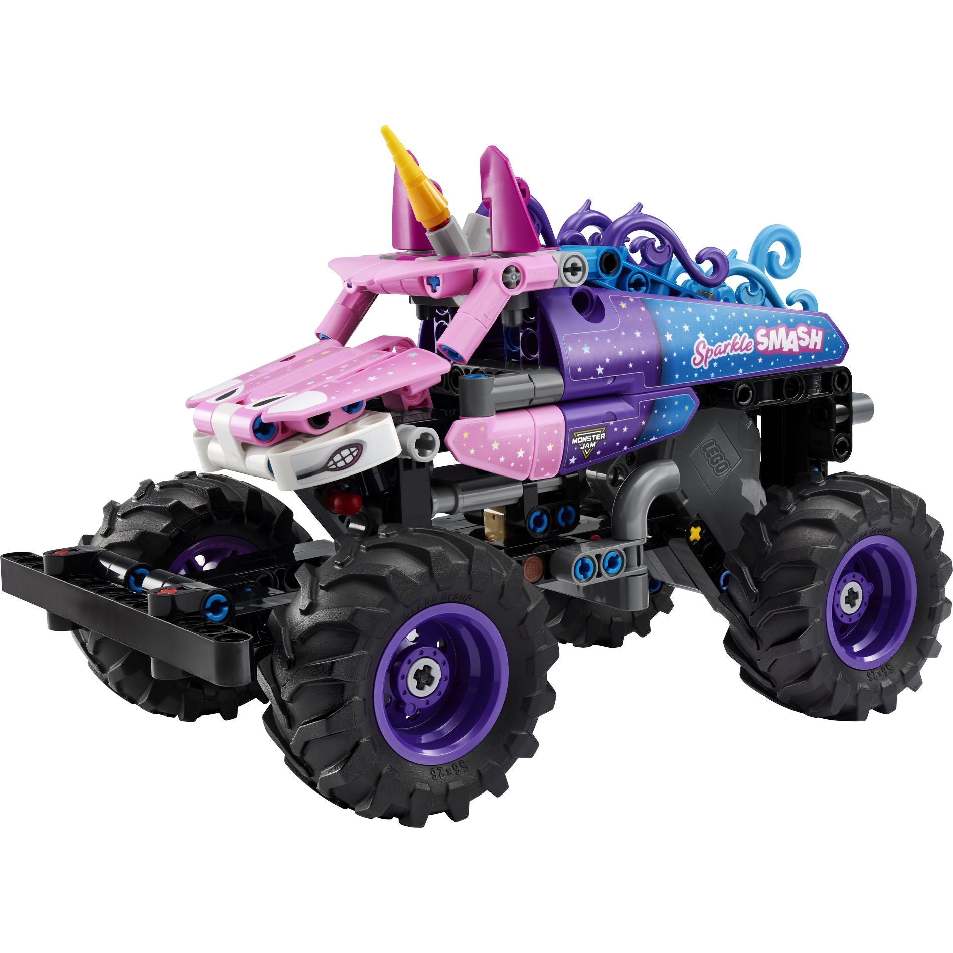 LEGO 42220 Technic Monster Jam  Sparkle Smash Pull-Back - Toyworld Australia