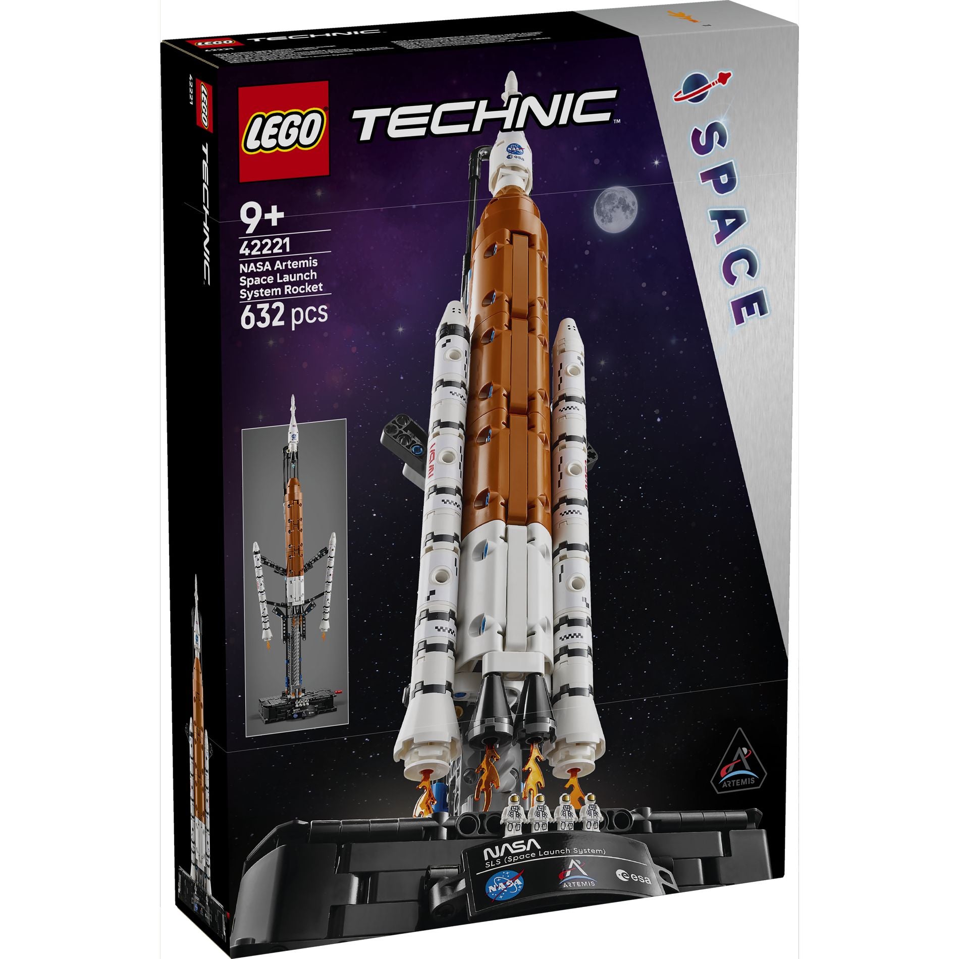 LEGO 42221 Technic NASA Artemis Space Launch System Rocket - Toyworld Australia