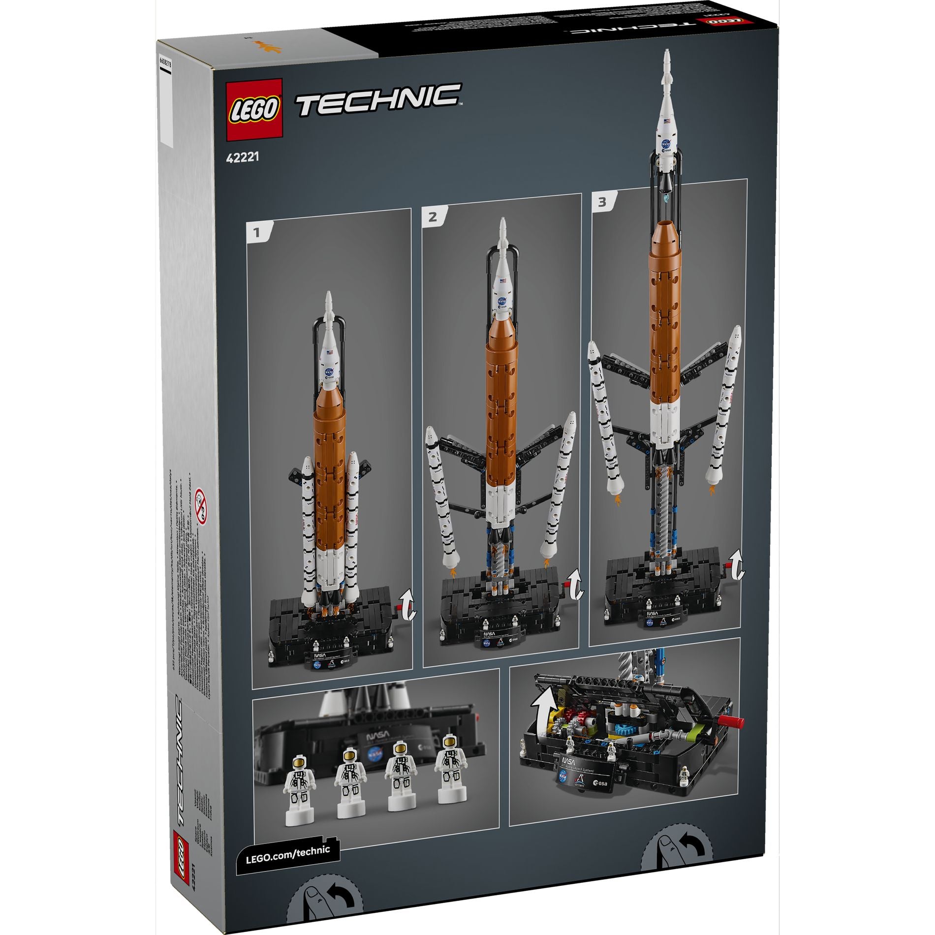 LEGO 42221 Technic NASA Artemis Space Launch System Rocket - Toyworld Australia