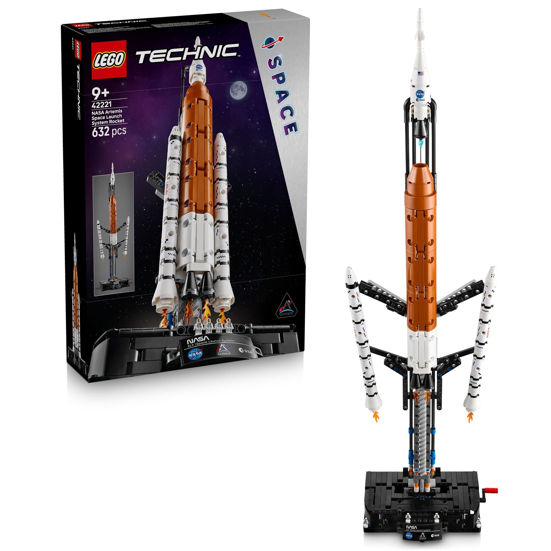 LEGO 42221 Technic NASA Artemis Space Launch System Rocket - Toyworld Australia