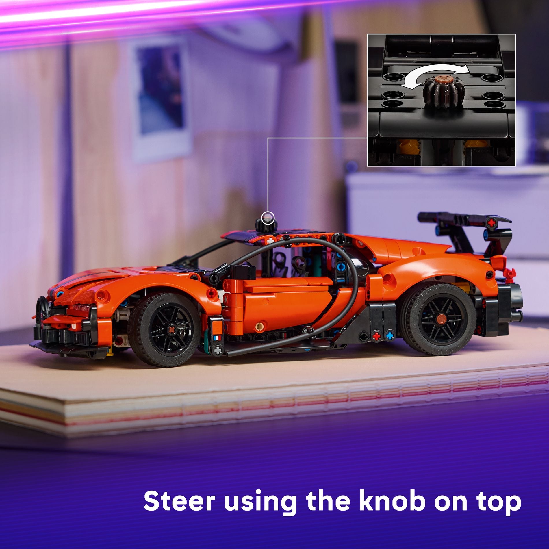 LEGO 42222 Technic Bugatti Chiron Pur Sport Hypercar - Toyworld Australia