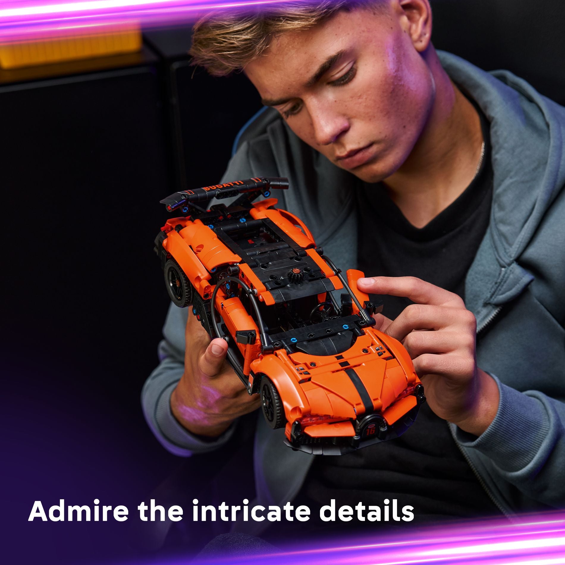 LEGO 42222 Technic Bugatti Chiron Pur Sport Hypercar - Toyworld Australia