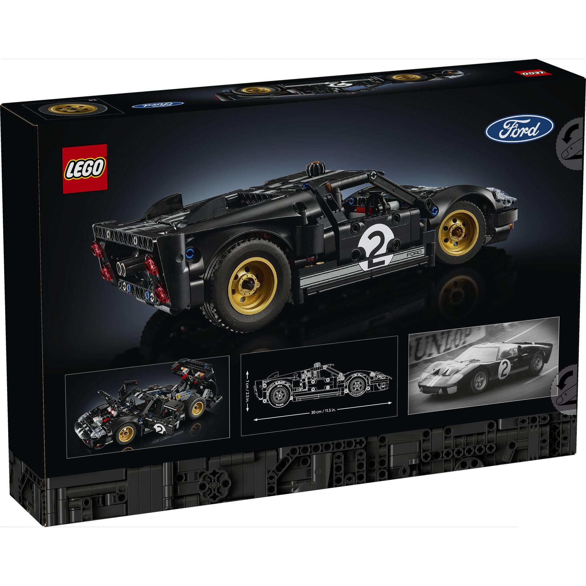 LEGO 42223 Technic 1966 Ford GT40 MKII Race Car - Toyworld Australia