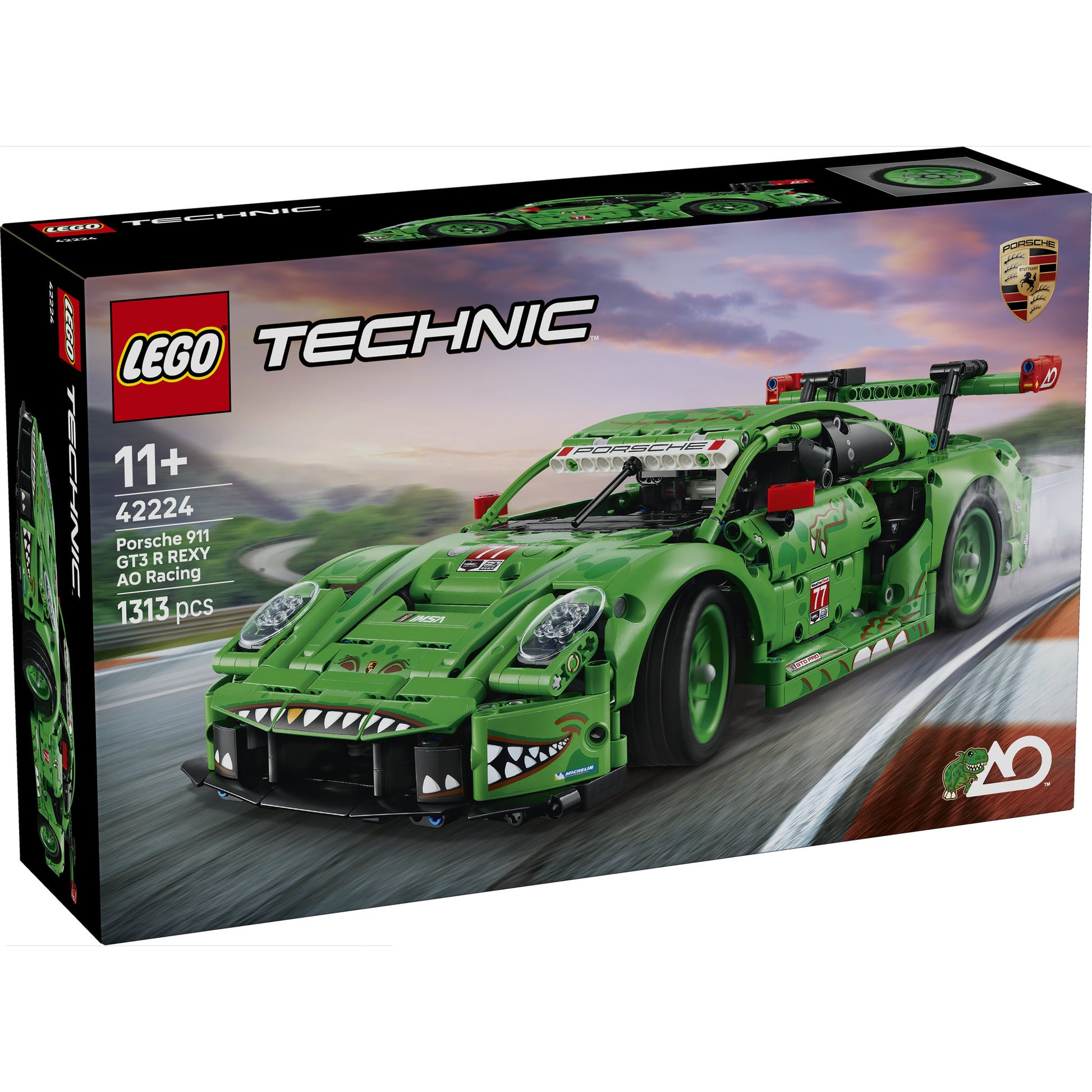 LEGO 42224 Technic Porsche 911 GT3 R REXY AO Racing Car - Toyworld Australia
