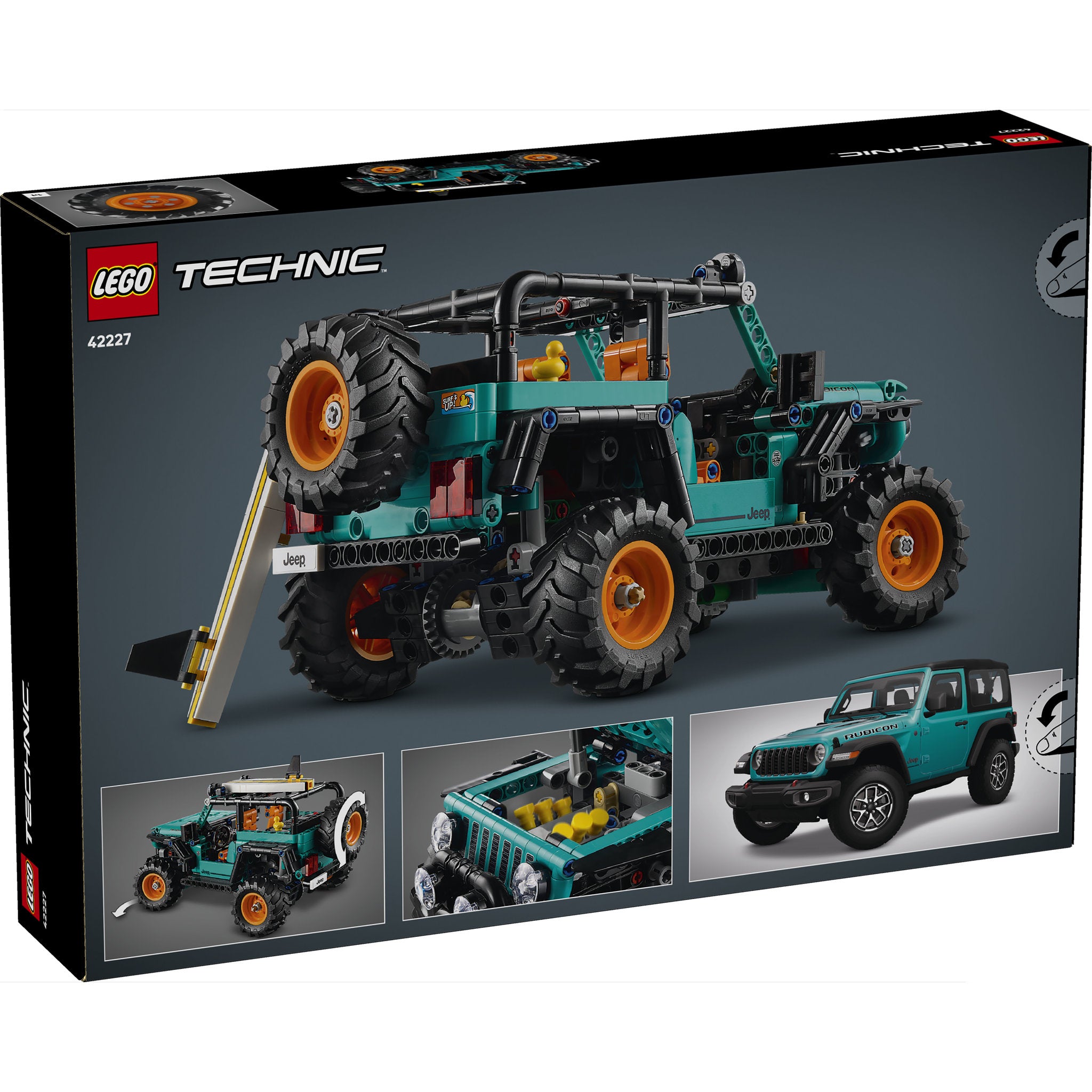 LEGO 42227 Technic Jeep Wrangler Rubicon SUV