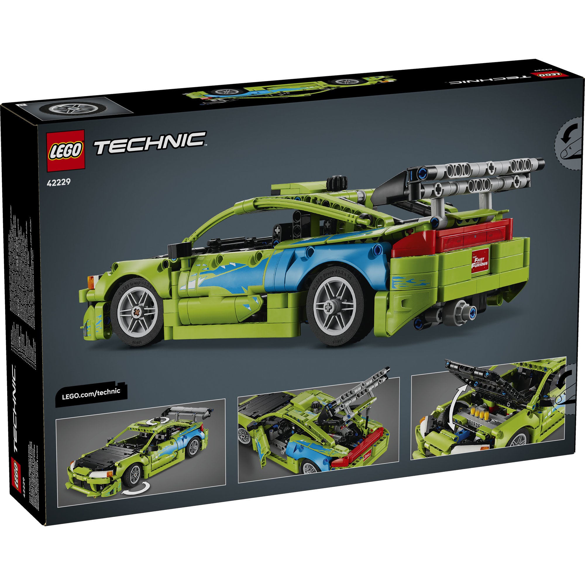 LEGO 42229 Technic Fast and Furious Mitsubishi Eclipse Car