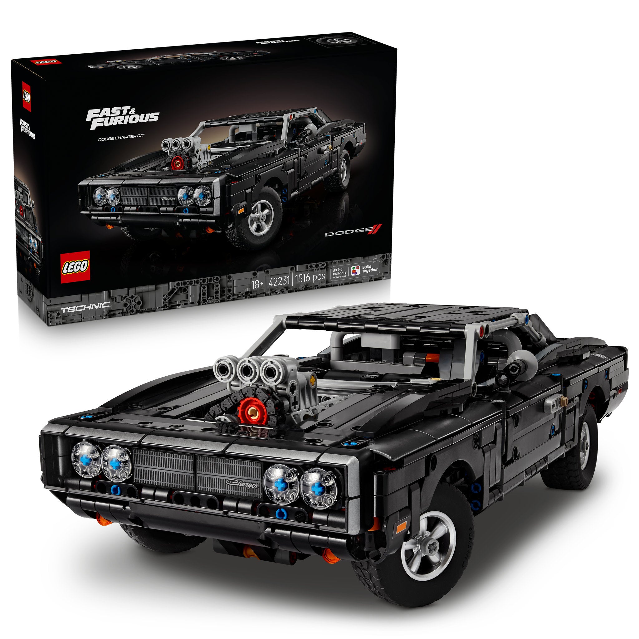 LEGO 42231 Technic Fast And Furious Dodge Charger R/T Car