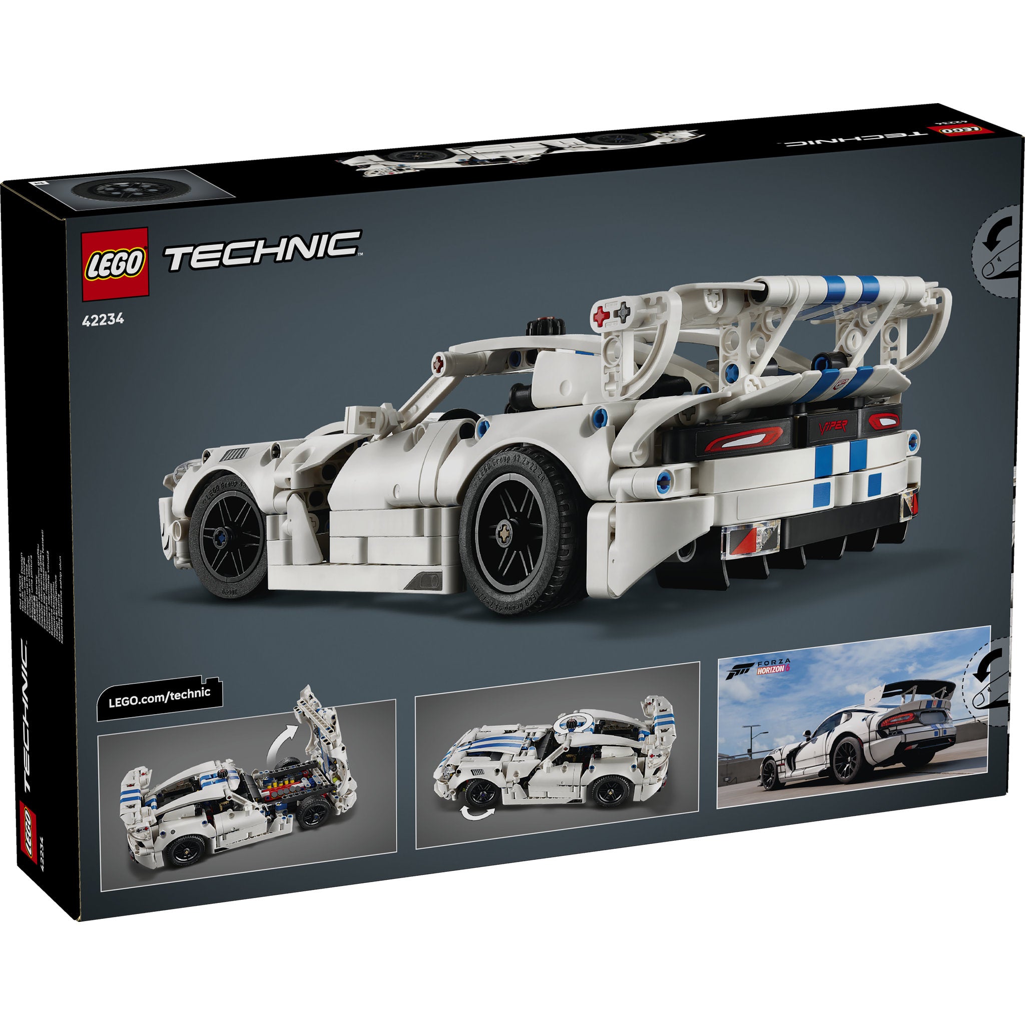 LEGO 42234 Technic Dodge Viper GTS-R Sports Car