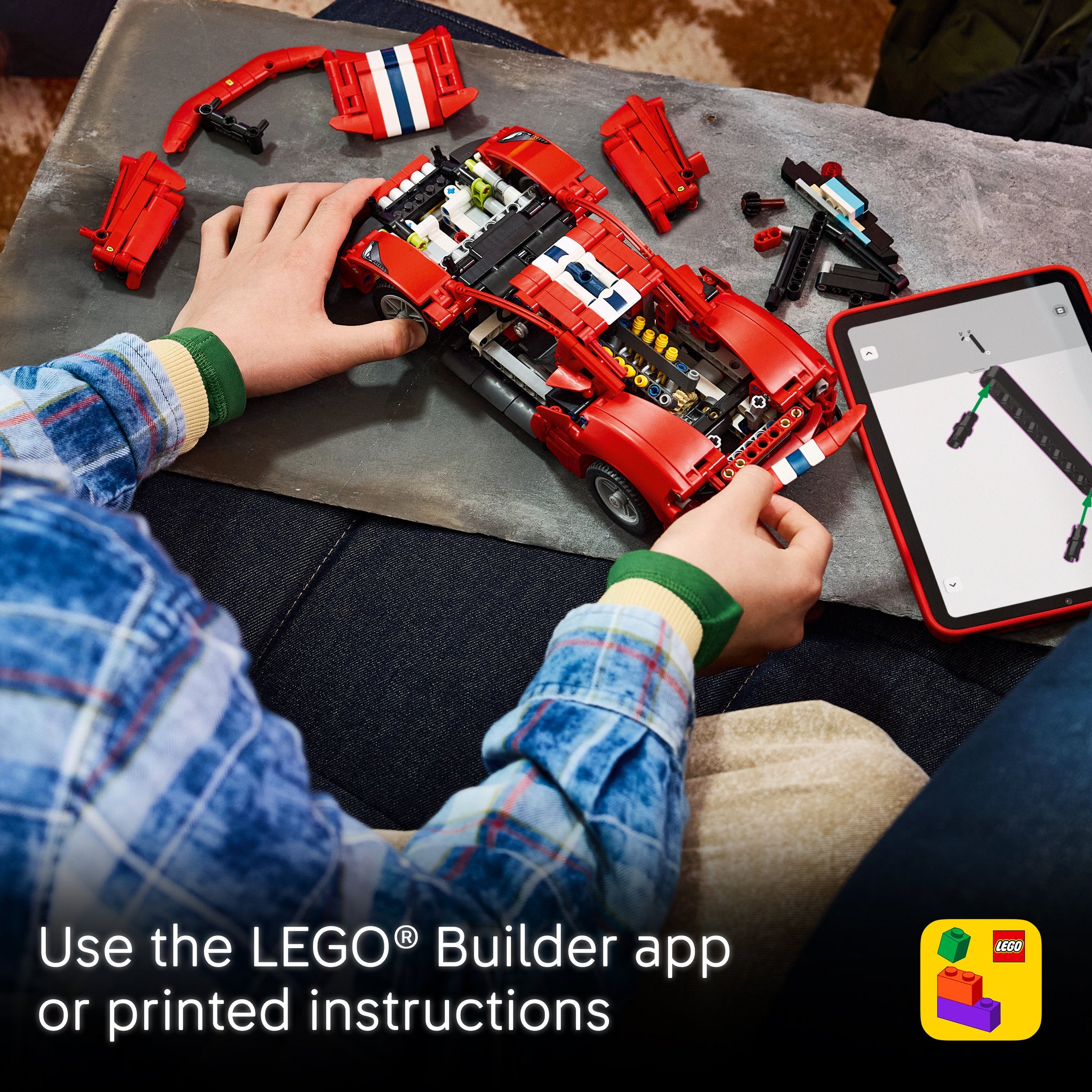 LEGO 42235 Technic Ferrari 488 Pista Car
