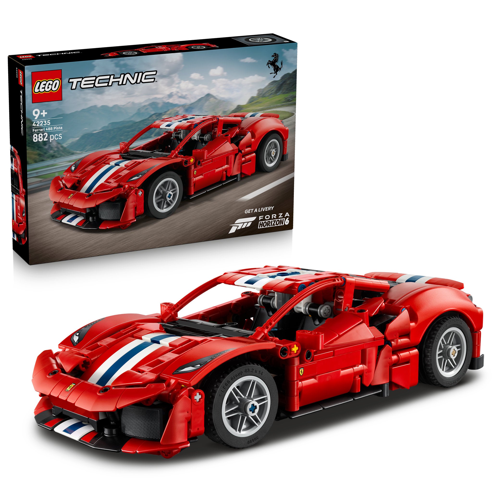 LEGO 42235 Technic Ferrari 488 Pista Car