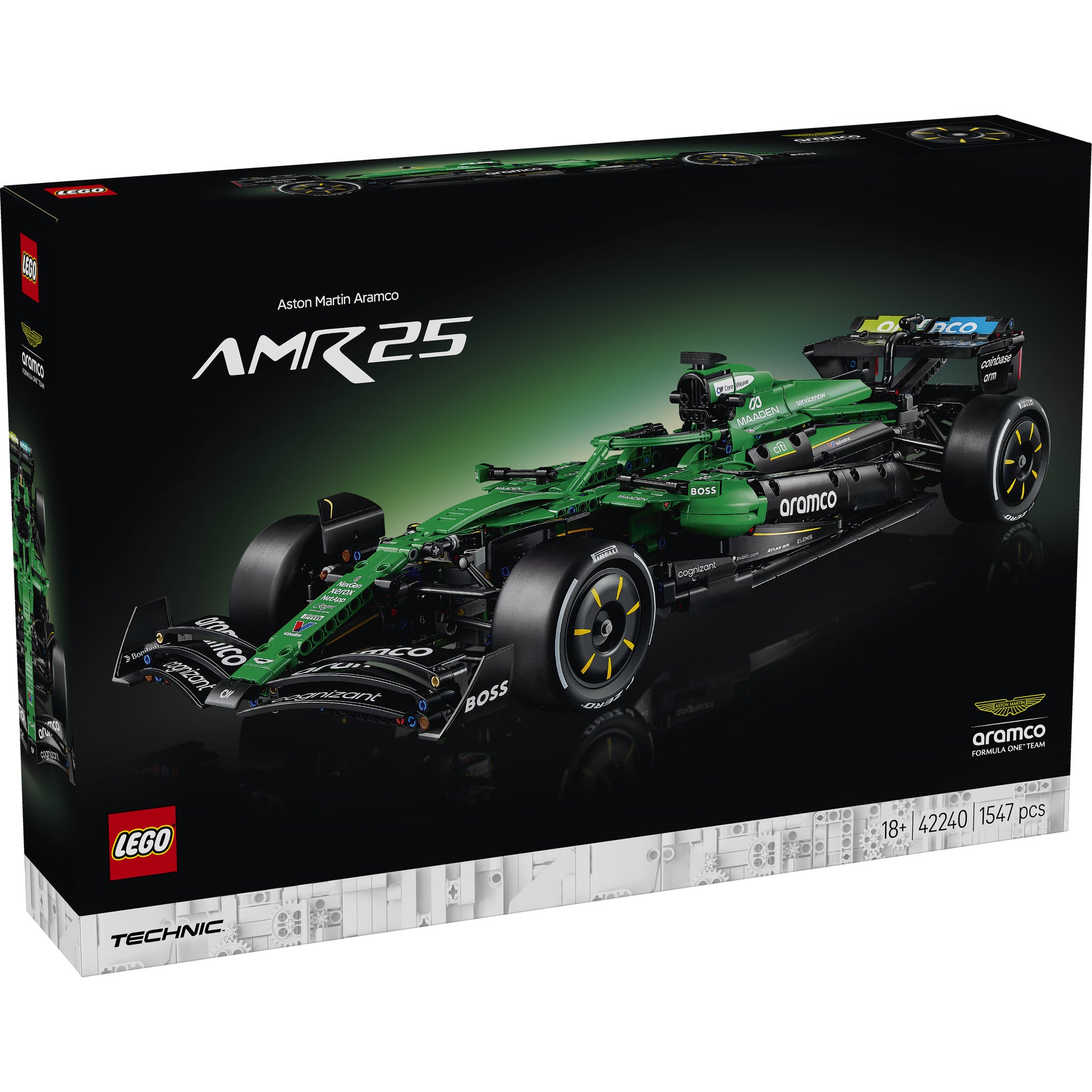 LEGO 42240 Technic Aston Martin Aramco AMR25 F1® Car