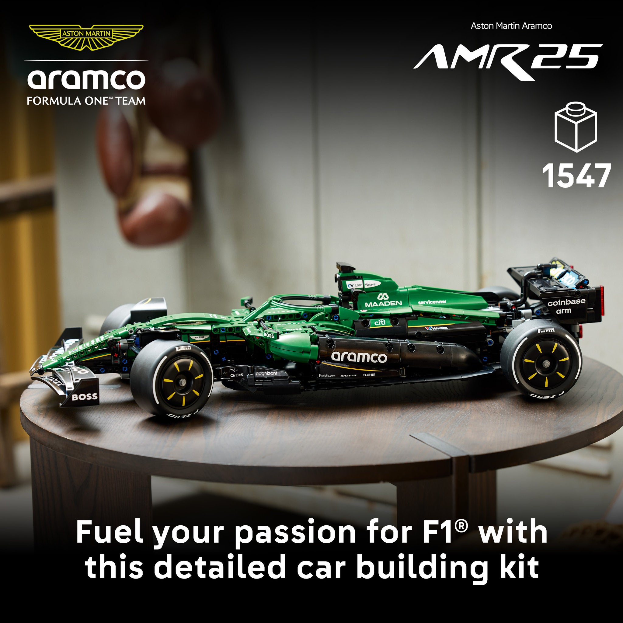 LEGO 42240 Technic Aston Martin Aramco AMR25 F1® Car