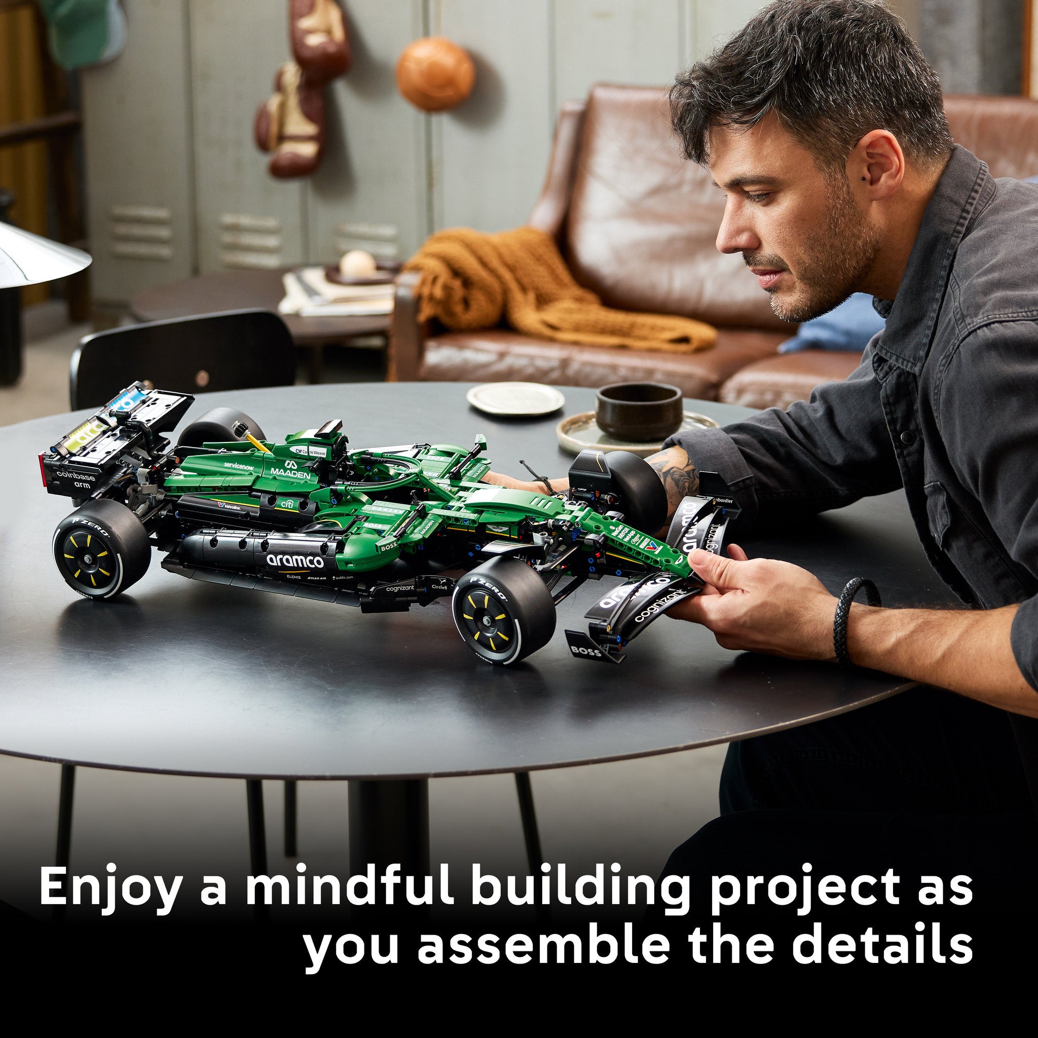 LEGO 42240 Technic Aston Martin Aramco AMR25 F1® Car