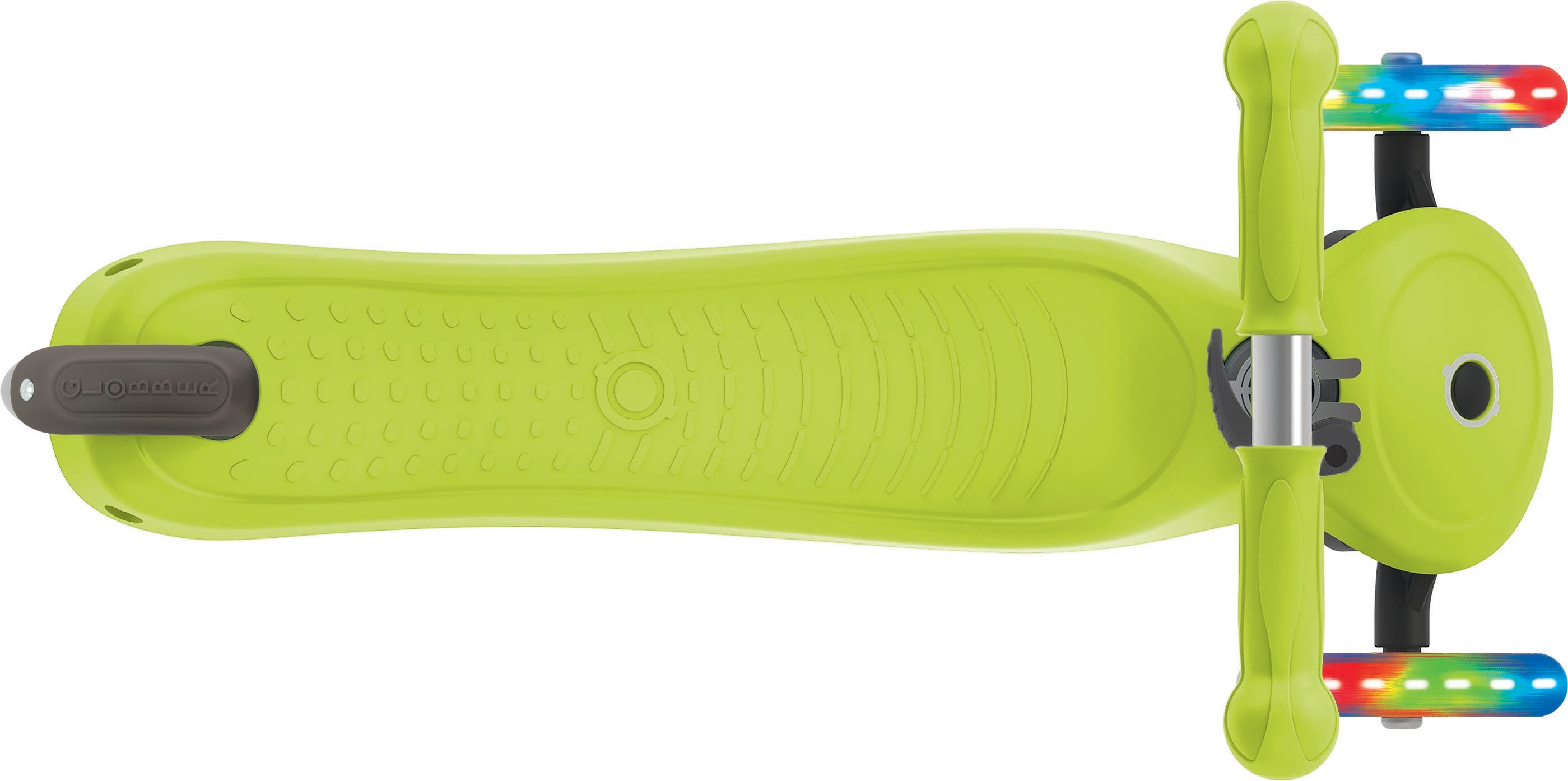 Globber Primo Foldable With Lights Scooter - Lime Green