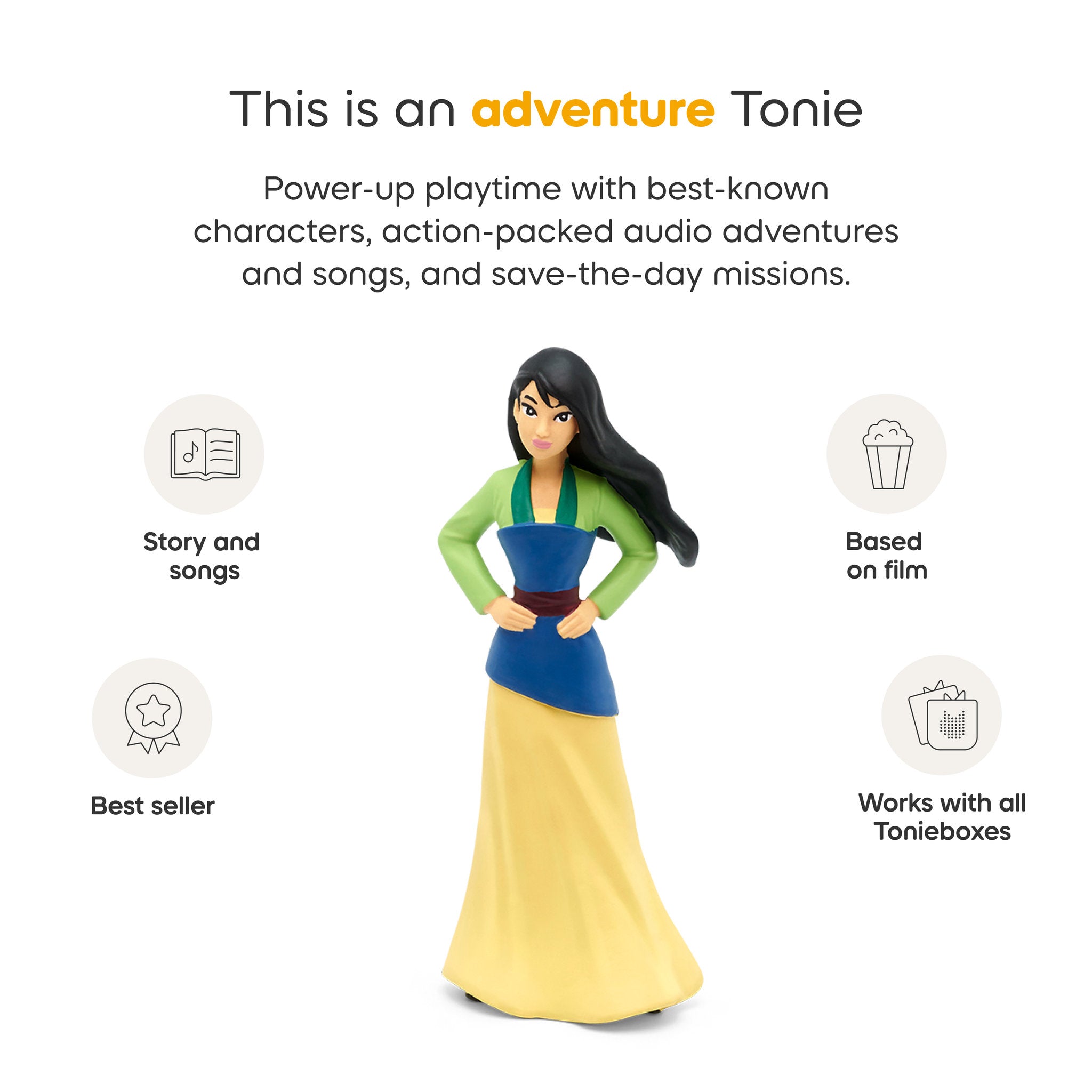 Tonies Audio Character - Disney Mulan