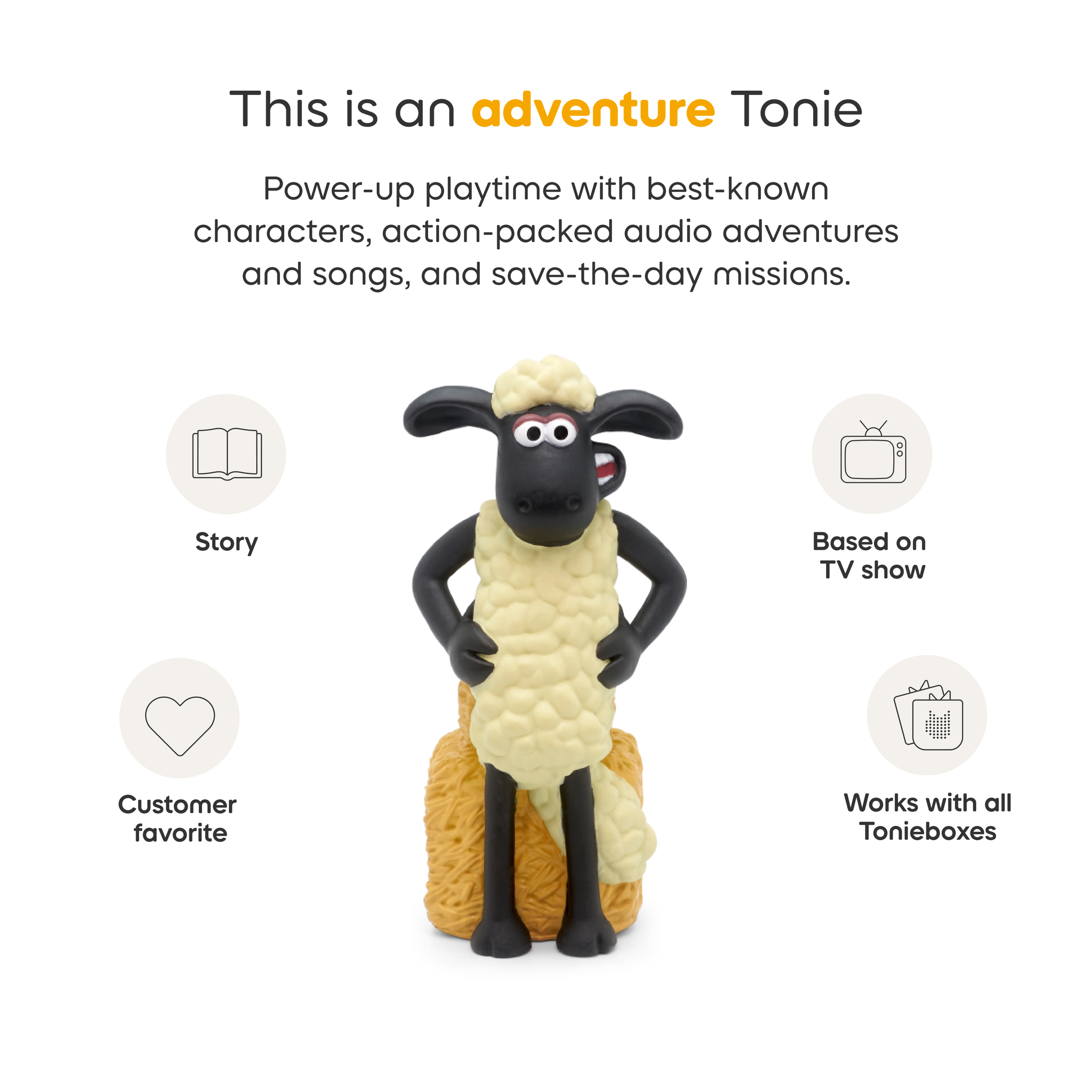 Tonies Audio Character - Shaun The Sheep