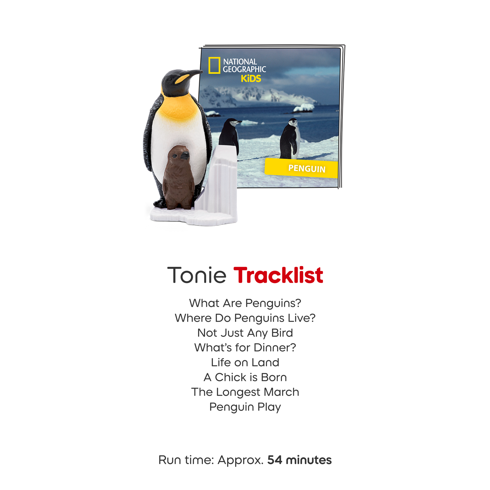 Tonies Audio Character - National Geographic Penguin
