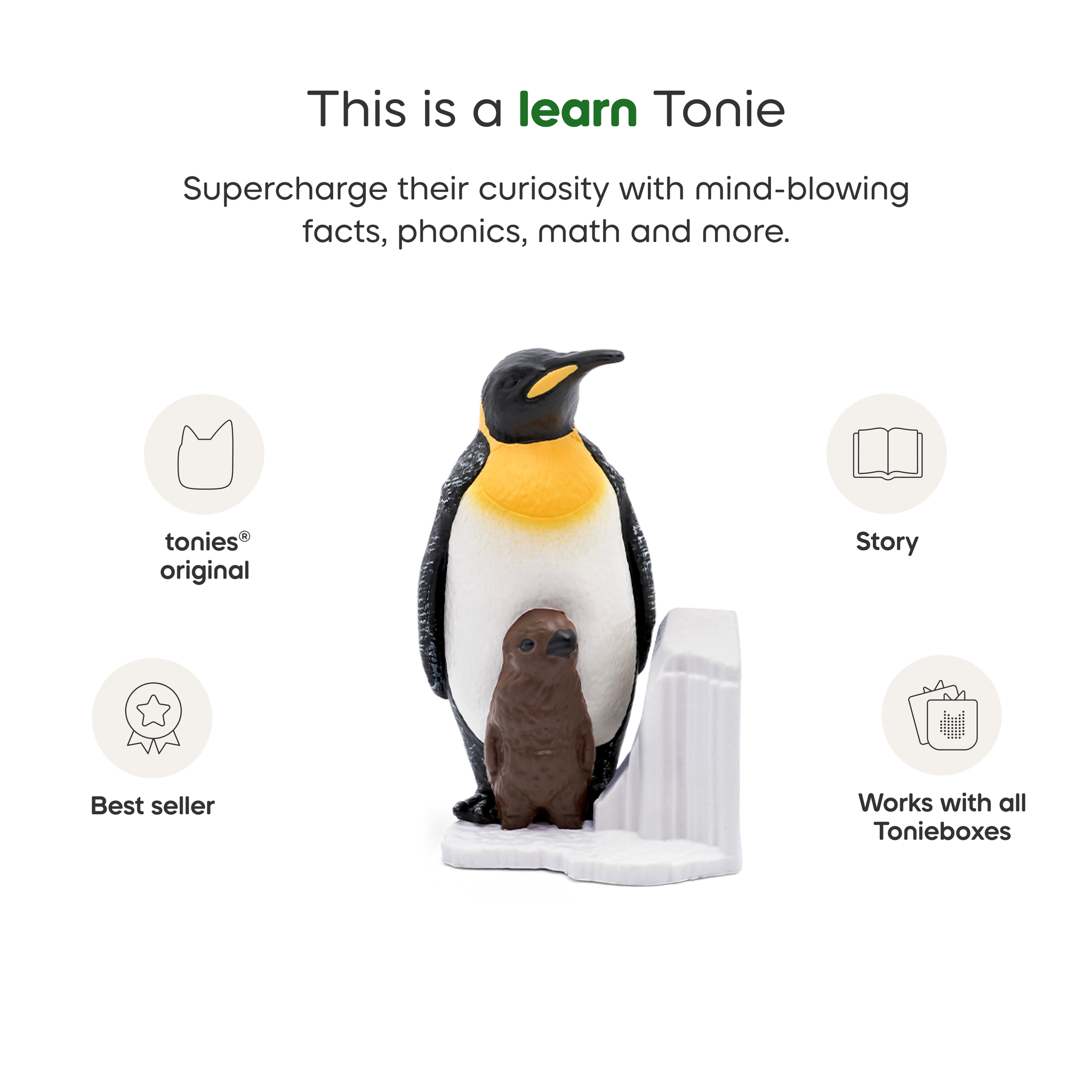 Tonies Audio Character - National Geographic Penguin