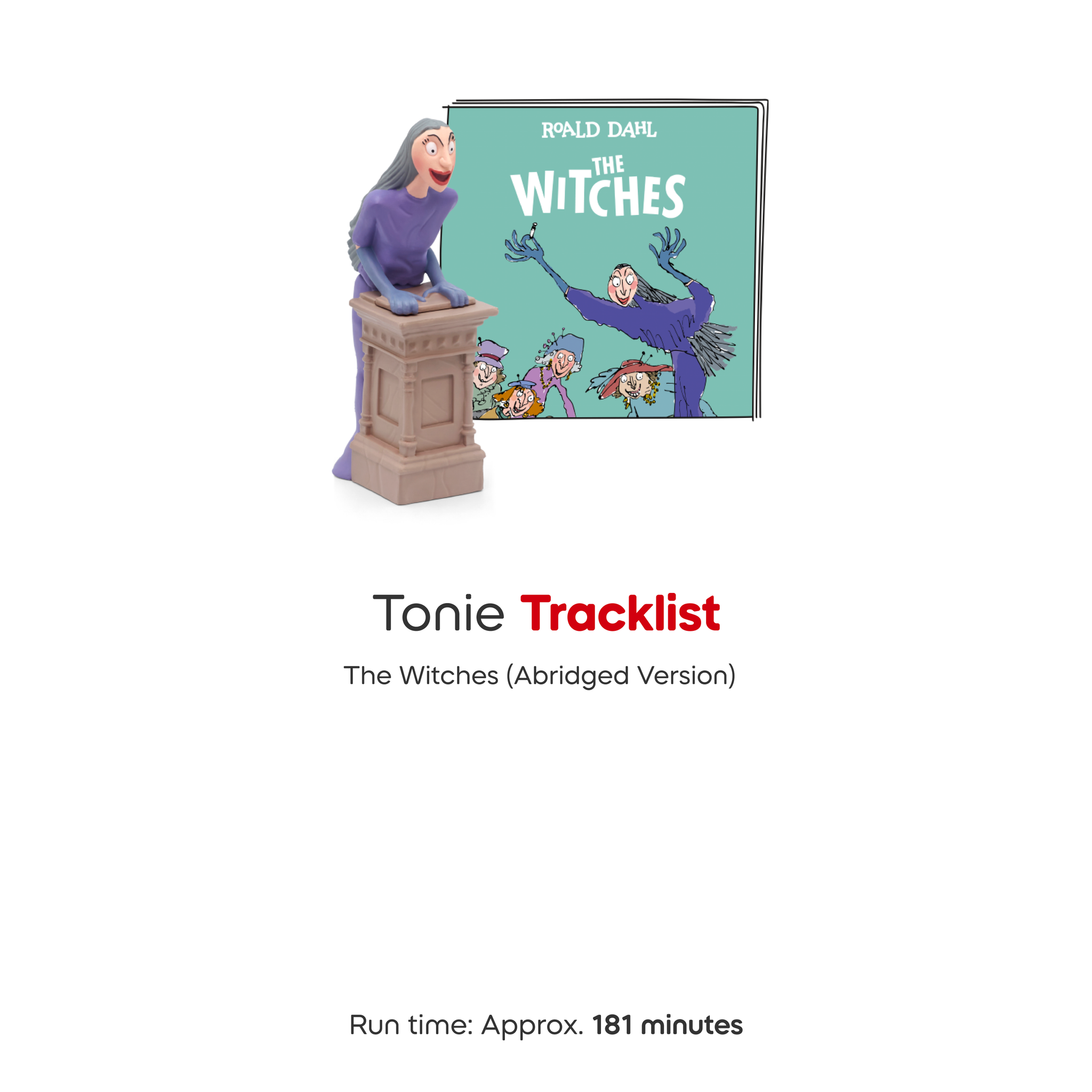 Tonies Audio Character -  Roald Dahl The Witches