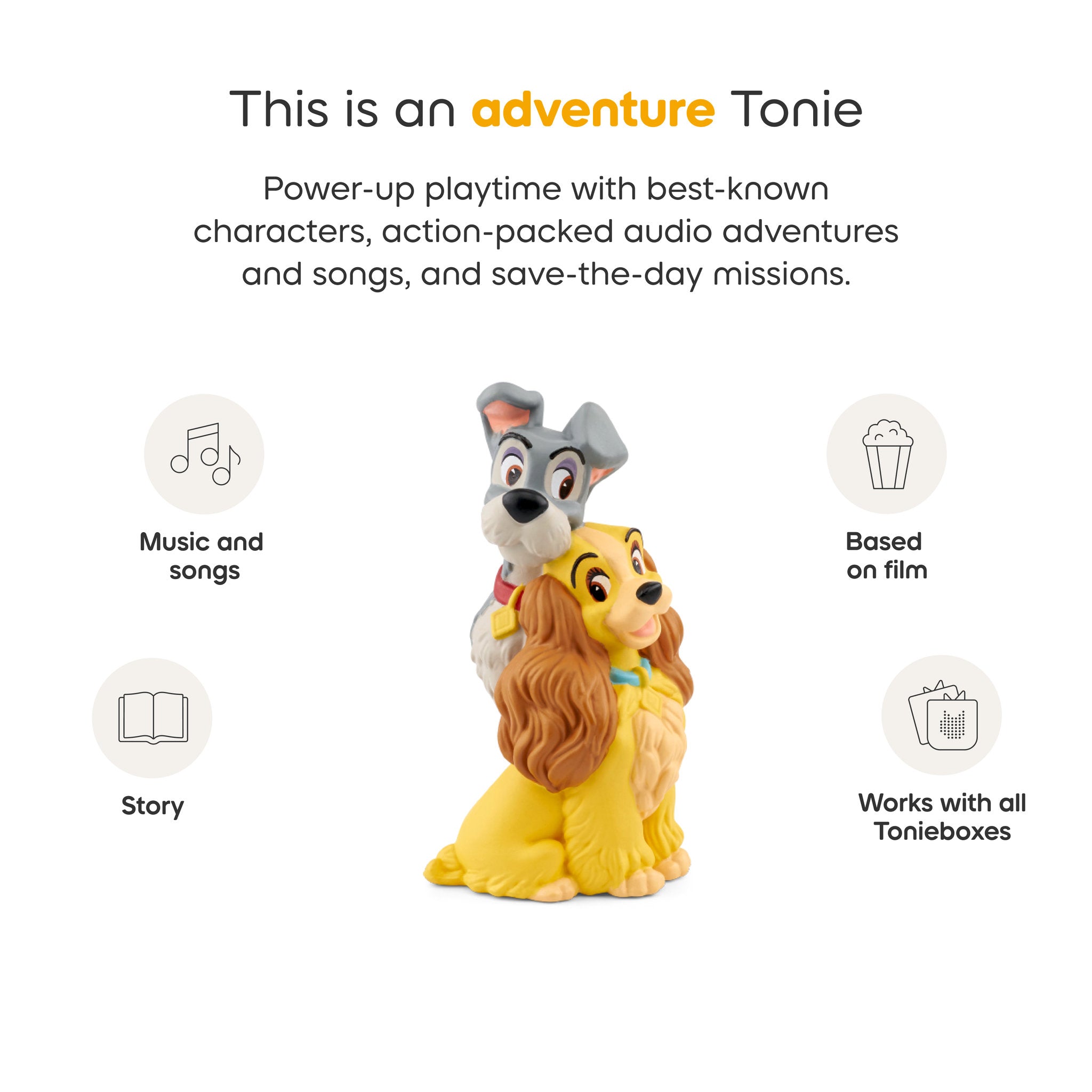 Tonies Audio Character - Disney Lady And the Tramp