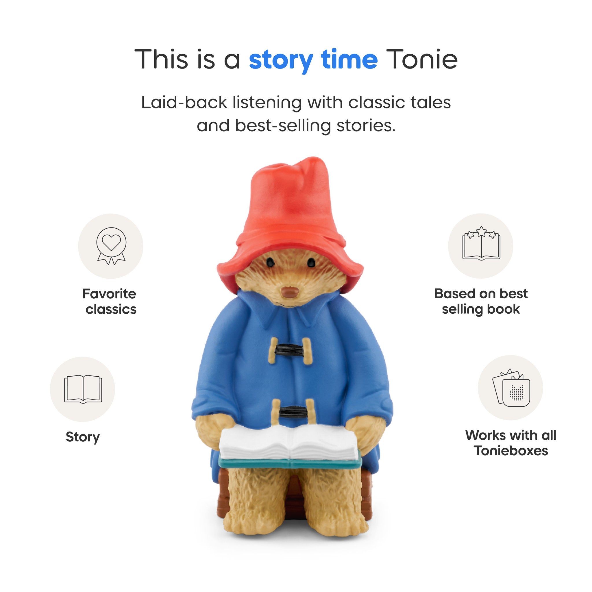 Tonies Audio Character - Paddington Bear More About Paddington