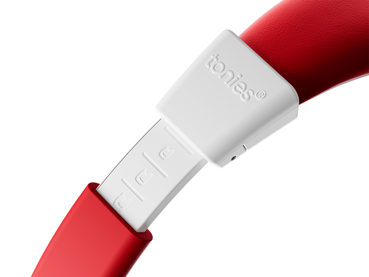Tonies Wired Headphones - Sunset Red - Toyworld Australia