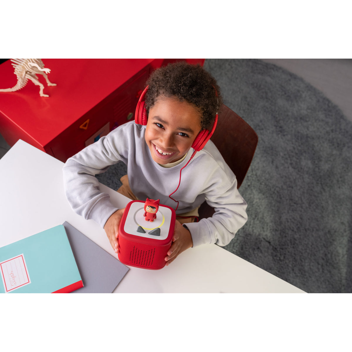 Tonies Wired Headphones - Sunset Red - Toyworld Australia