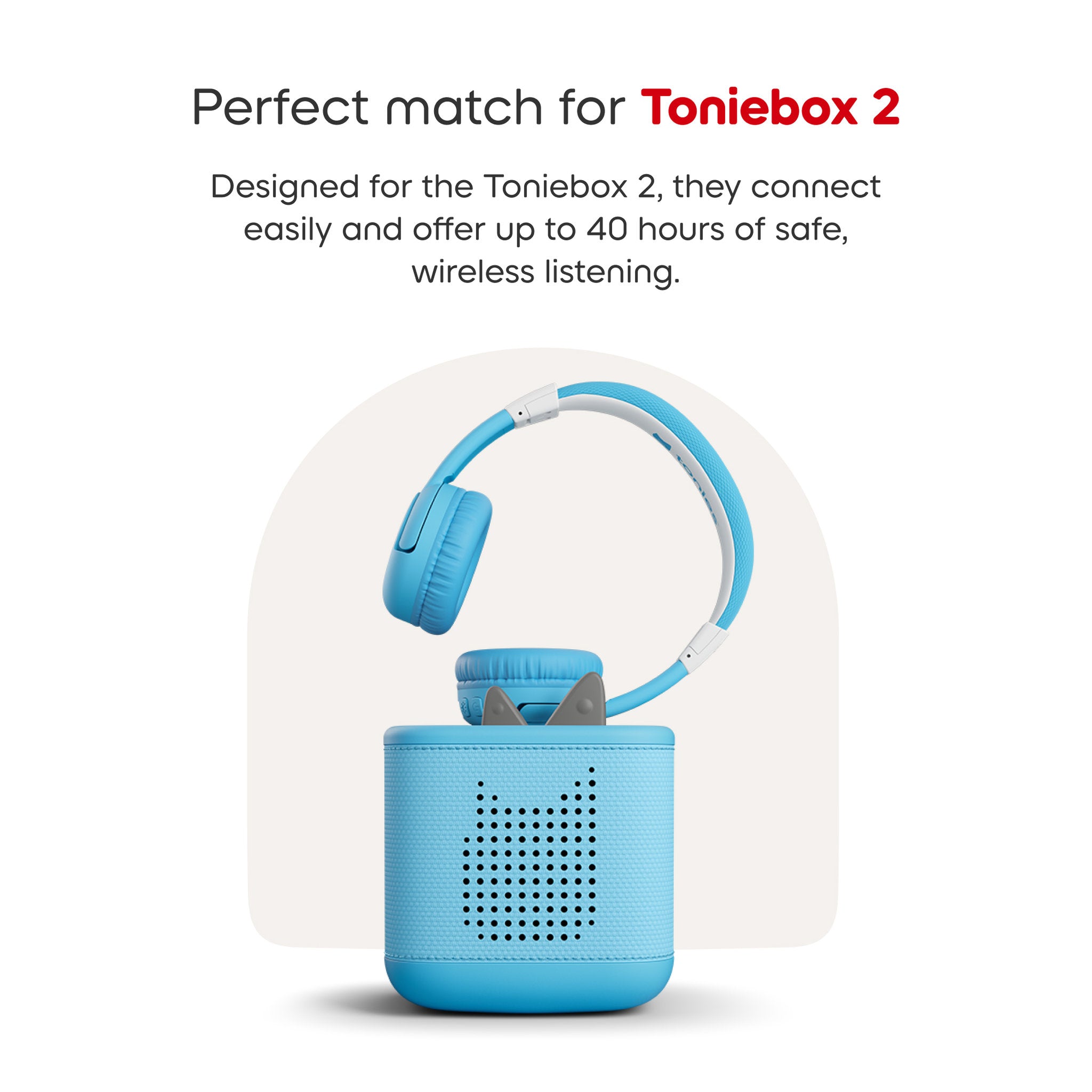 Tonies Foldable Headphones - Sky Blue