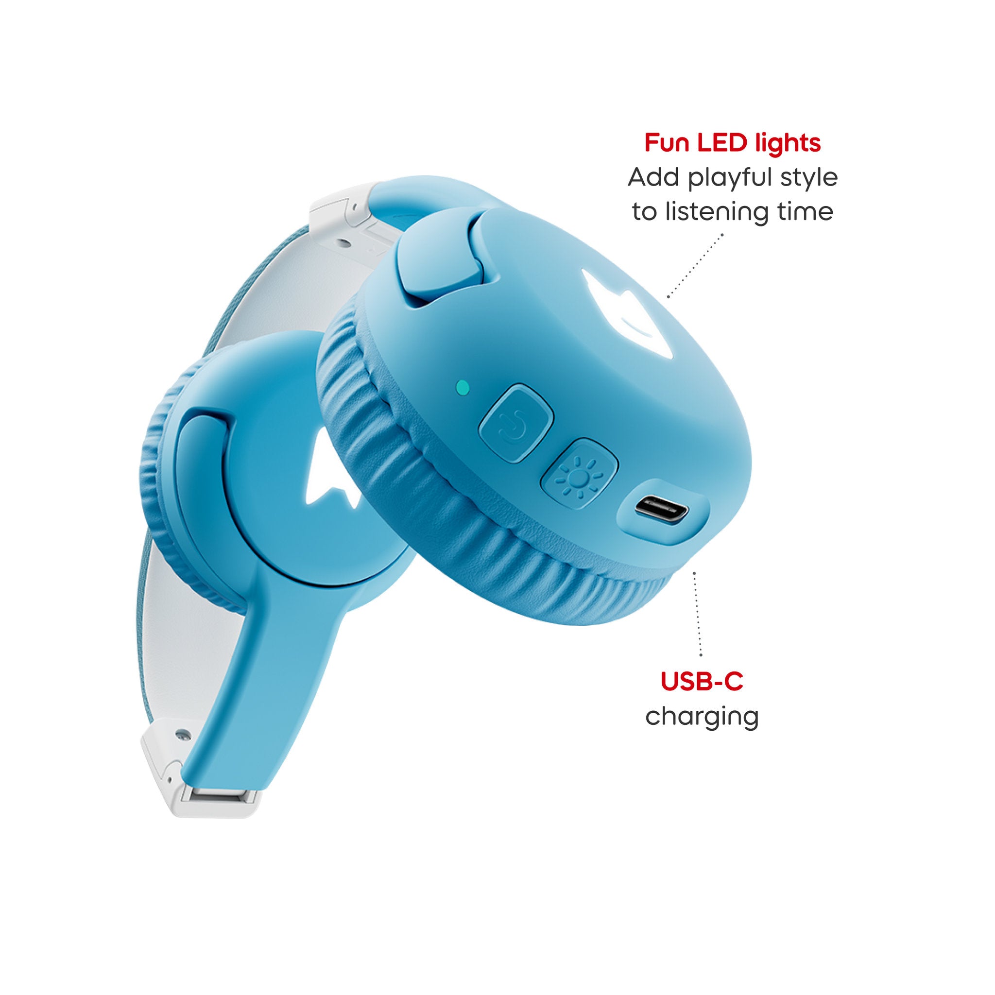 Tonies Foldable Headphones - Sky Blue