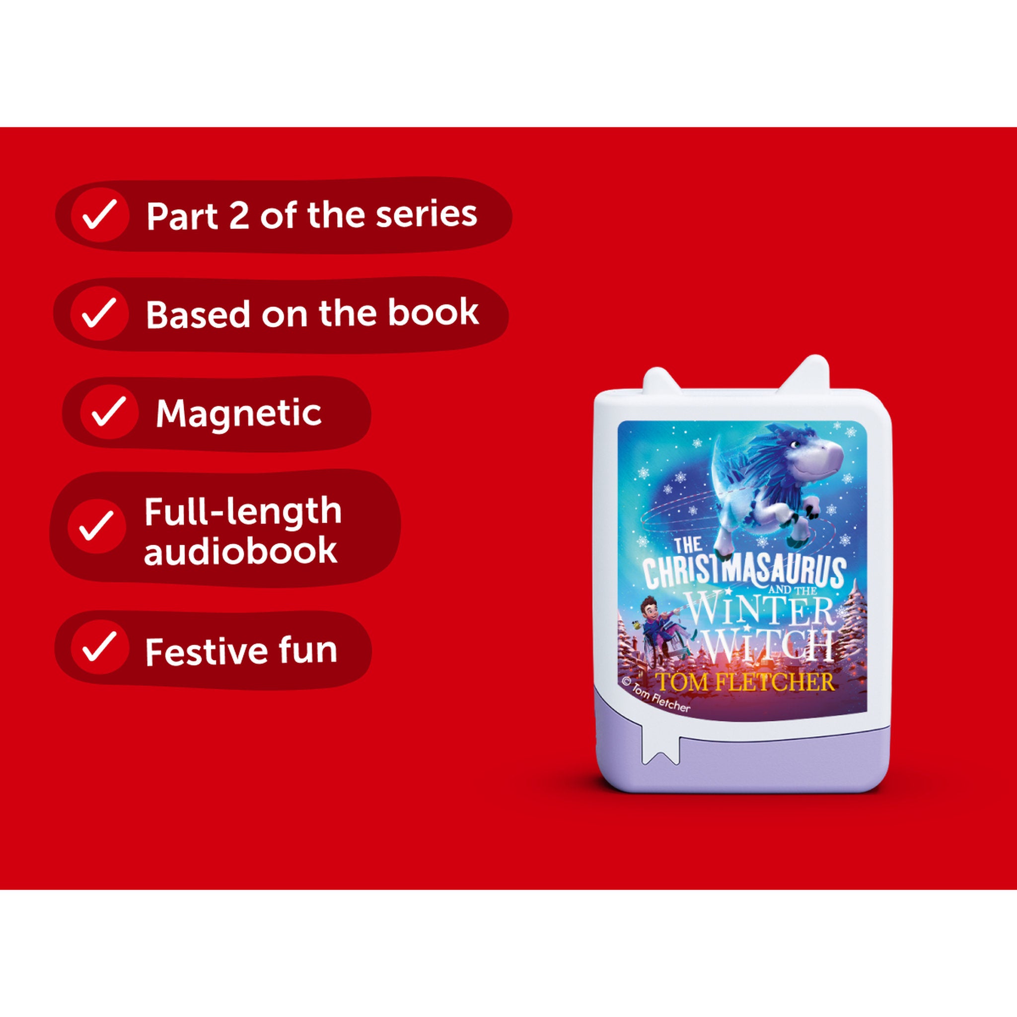 Tonies Book - Tom Fletcher The Christmasaurus And The Winter Witch
