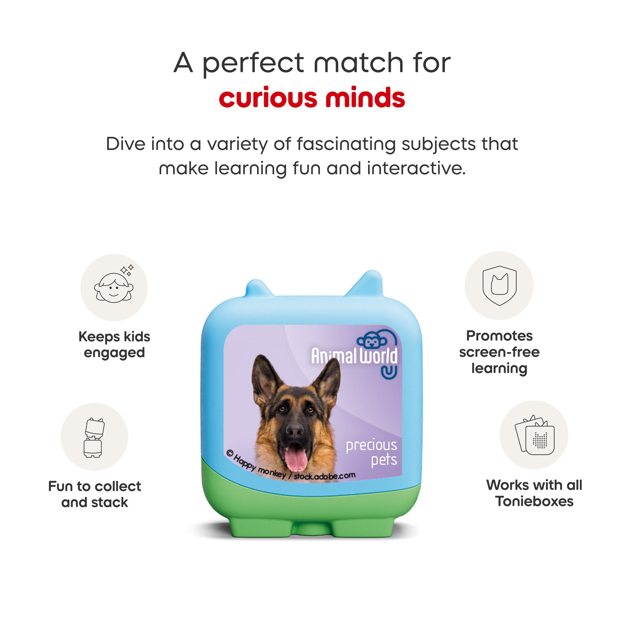 Tonies Clever - Animal World Precious Pets