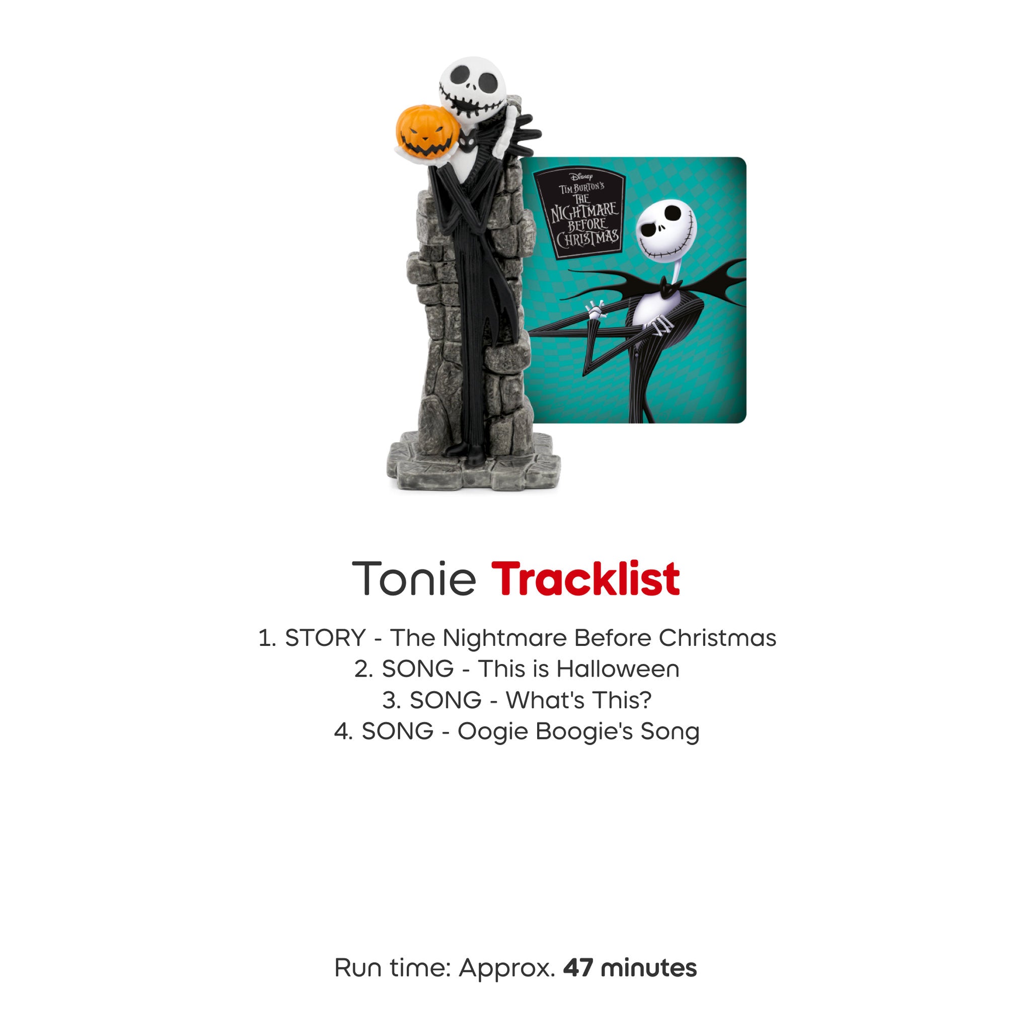 Tonies Audio Character - Disney Tim Burton's The Nightmare Before Christmas