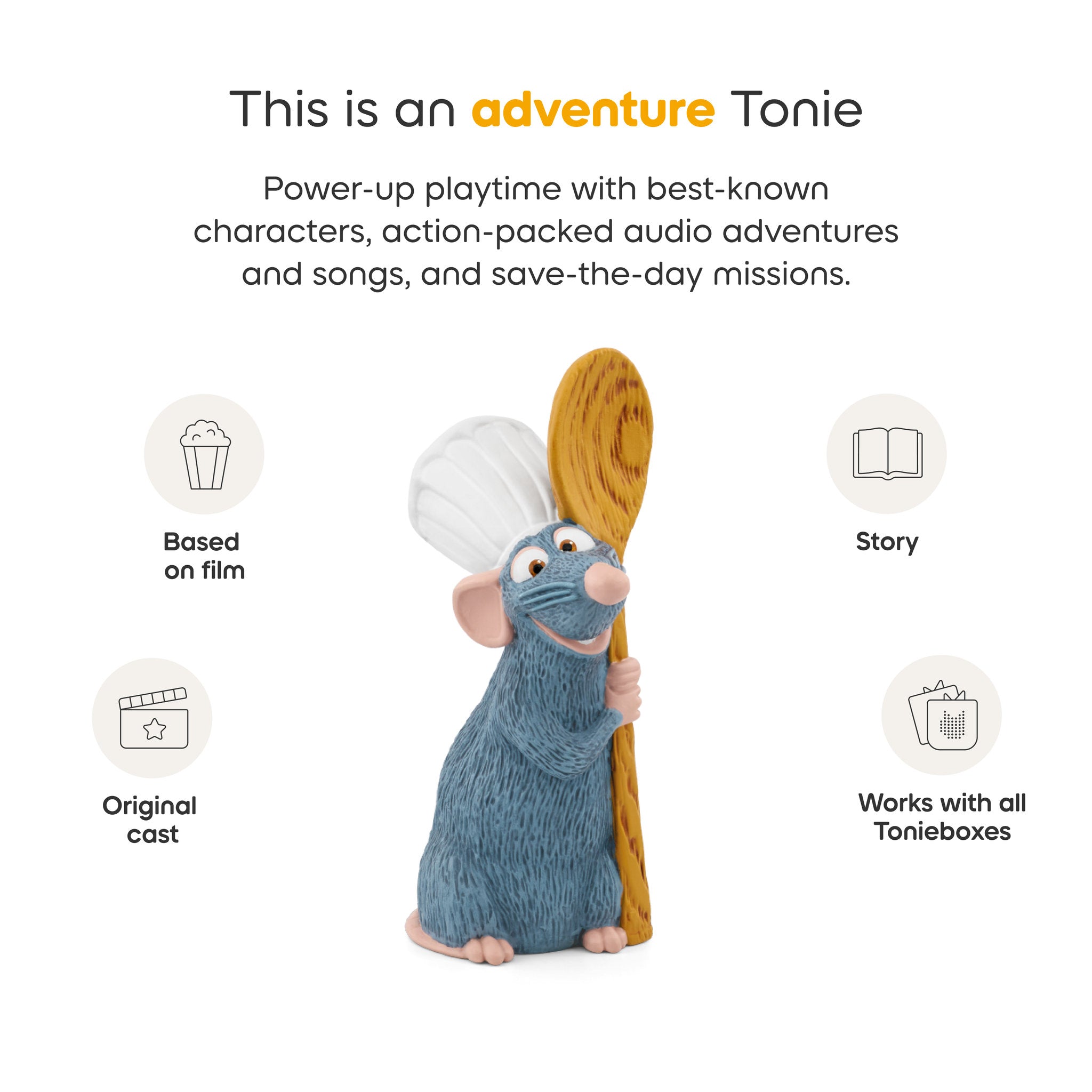 Tonies Audio Character - Ratatouille Remy