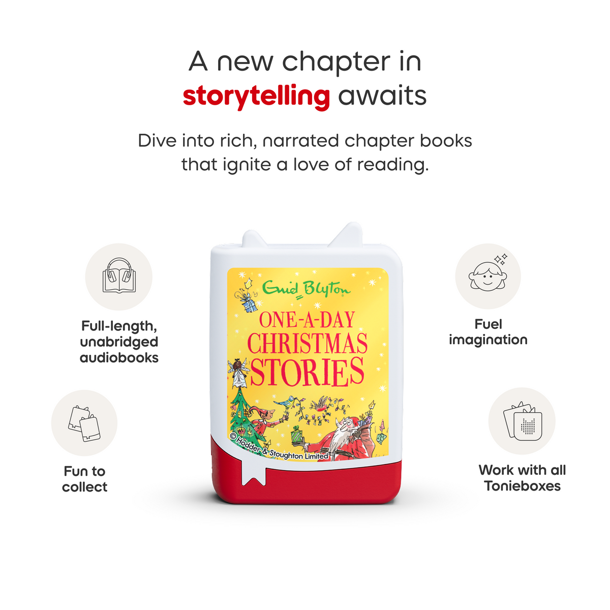 Tonies Book - Enid Blyton One A Day Christmas Stories