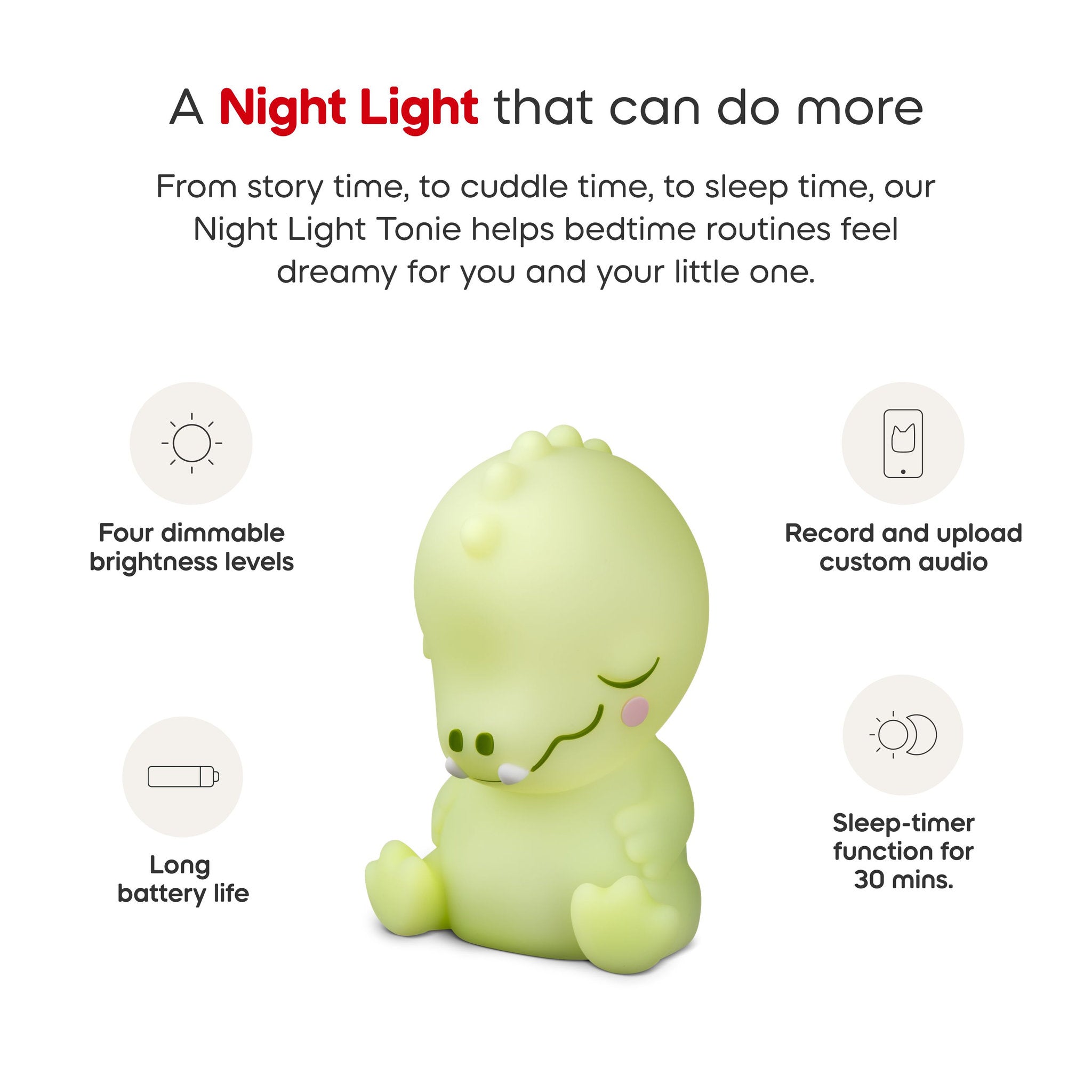 Tonies Sleepy Friends Crocodile Night Light