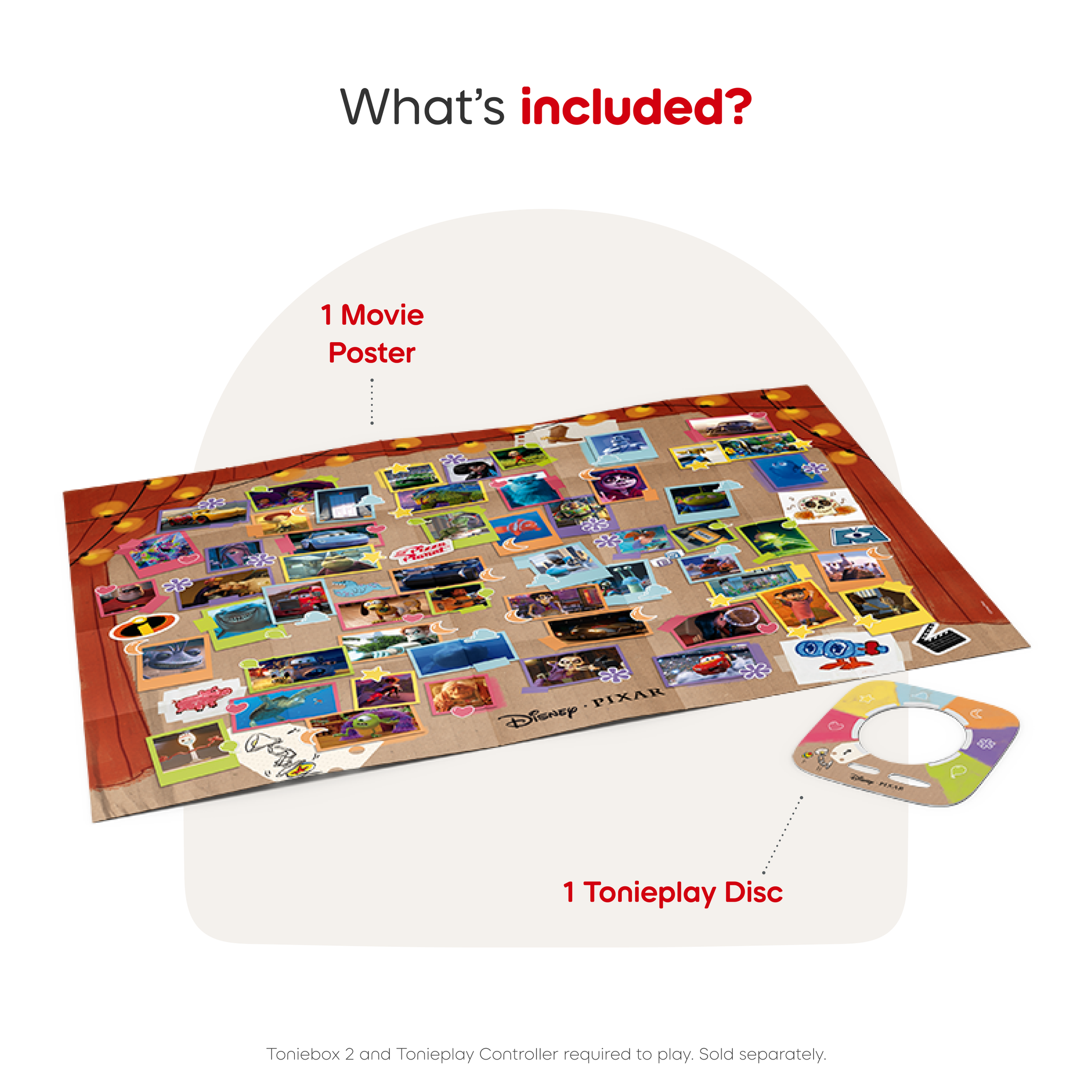 Tonies Tonieplay - Disney Pixar: Scene Searchers