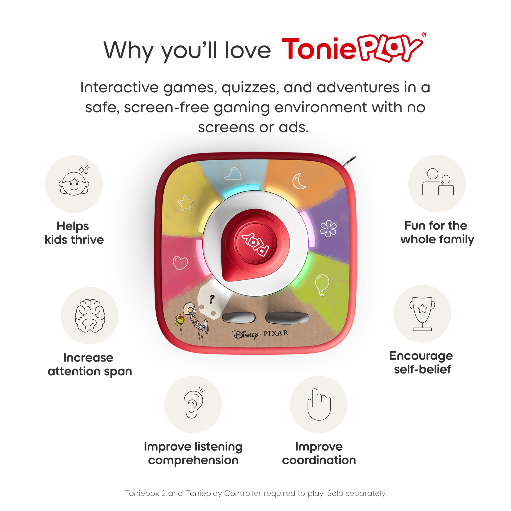 Tonies Tonieplay - Disney Pixar: Scene Searchers