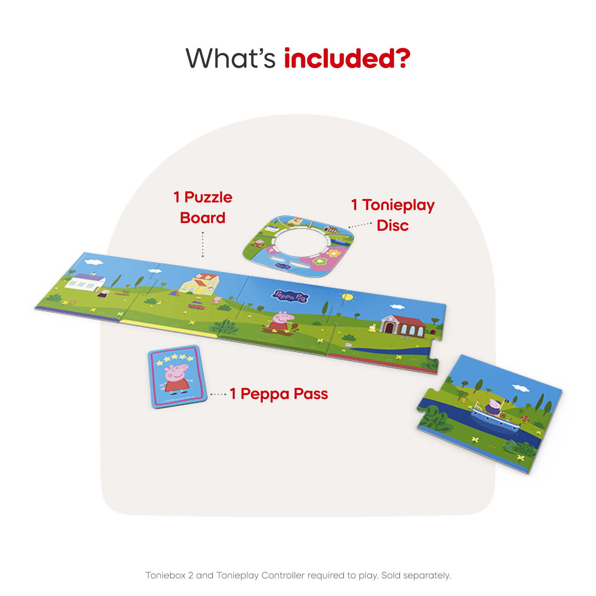 Tonies Tonieplay - Peppa Pig: Playdate with Peppa