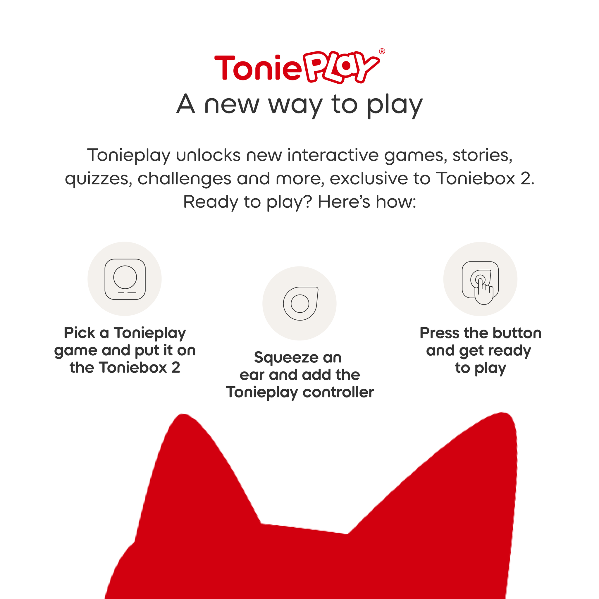 Tonies Tonieplay - Peppa Pig: Playdate with Peppa