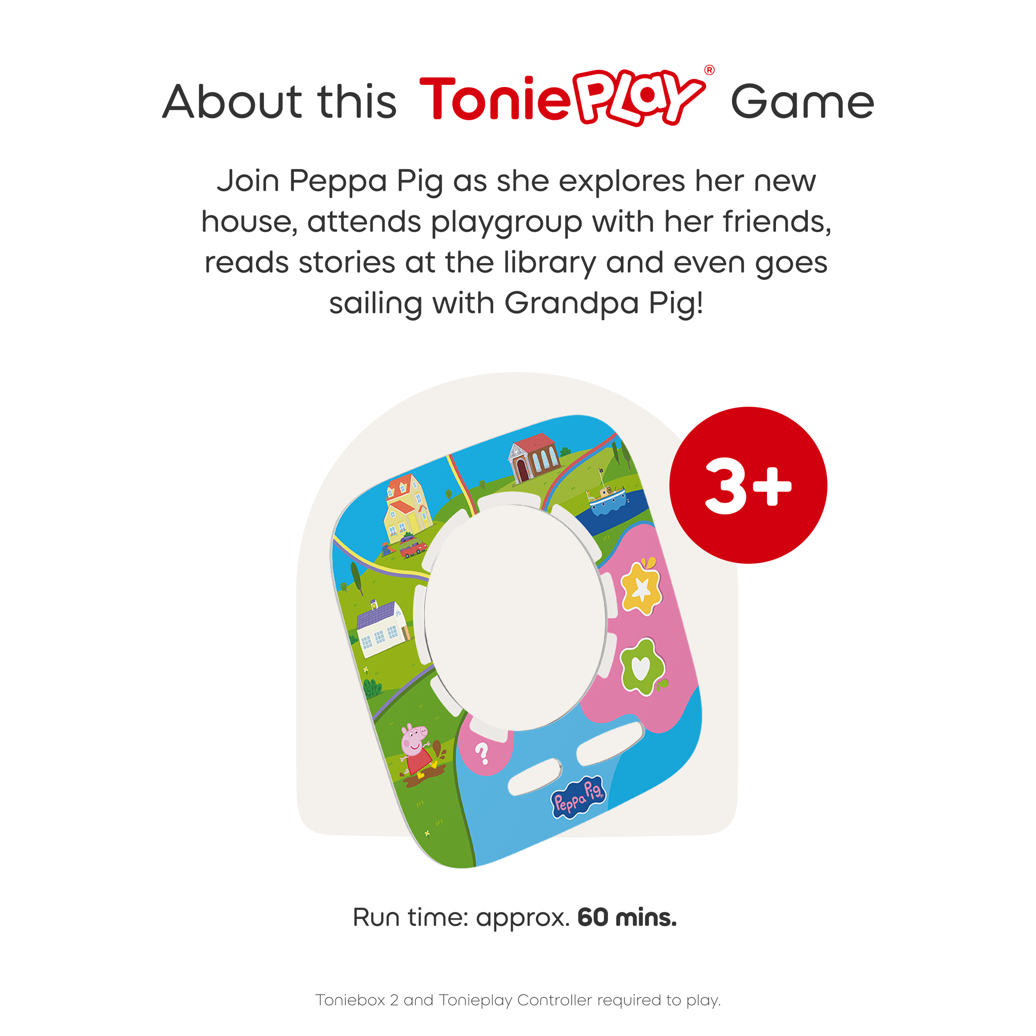 Tonies Tonieplay - Peppa Pig: Playdate with Peppa